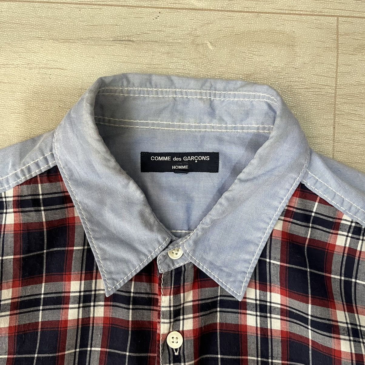 Comme des Garcons Homme Comme des garçons homme cut & sew shirt 2009 Size US L / EU 52-54 / 3 - 3 Thumbnail
