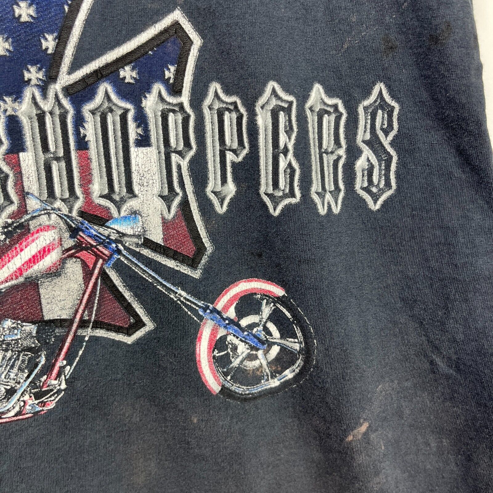 Vintage Vintage Yankee Choppers Sun-Faded Large Motorcycle Tank top Size US L / EU 52-54 / 3 - 3 Thumbnail