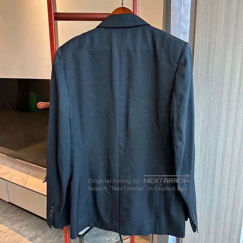 Ann Demeulemeester Ann Demeulemeester Black Loose Blazer. Size US L / EU 52-54 / 3 - 2 Thumbnail