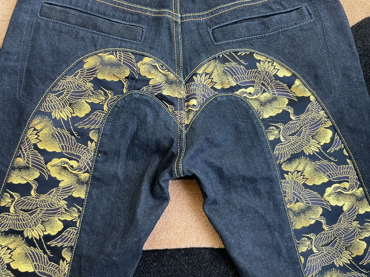 Evisu EVISU embroidery daicock style denim jeans!!size：29 Size US 29 - 5 Thumbnail