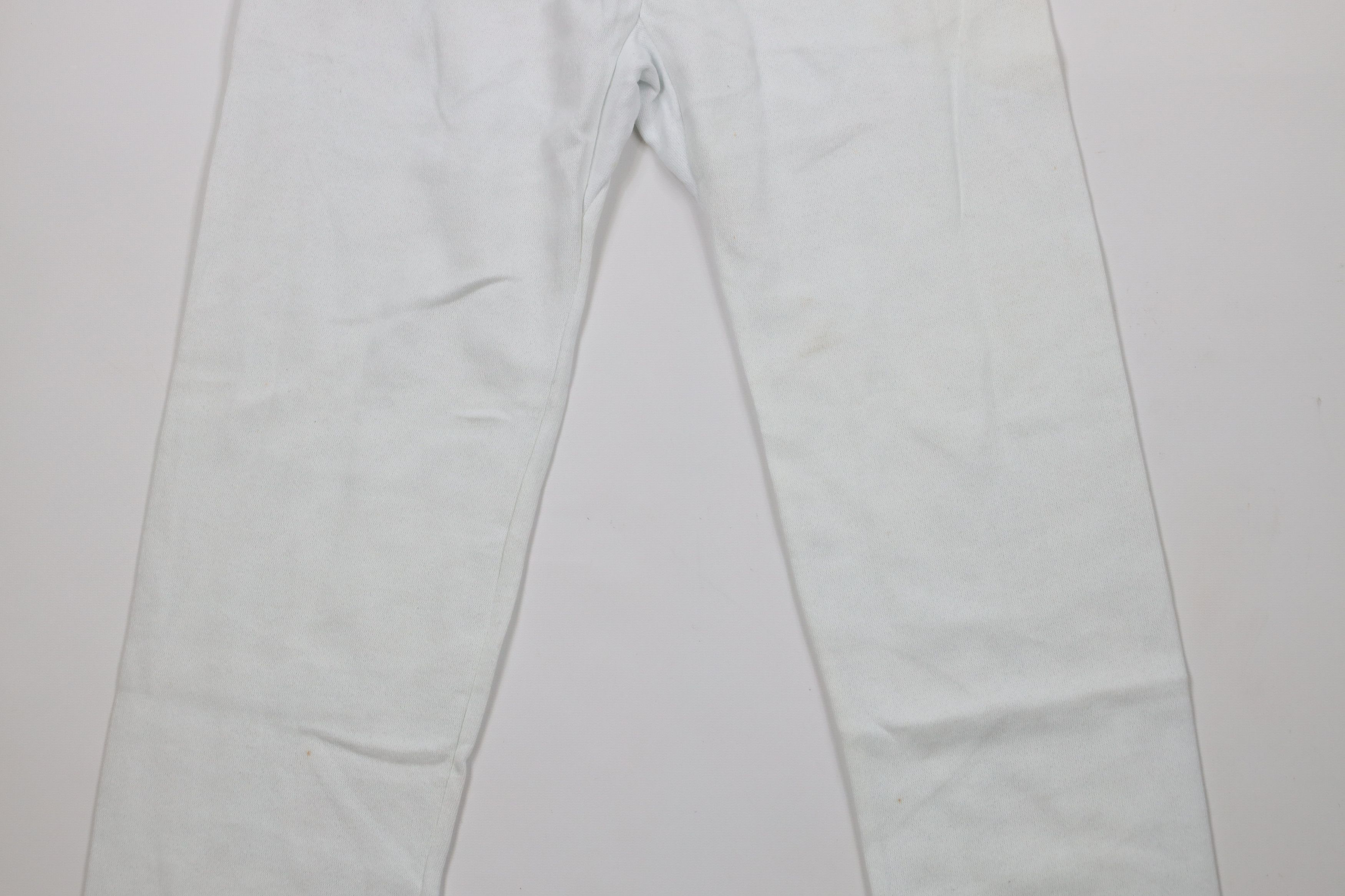 Vintage Vintage 90s Streetwear Cuffed Sweatpants Joggers White USA Size US 32 / EU 48 - 3 Thumbnail