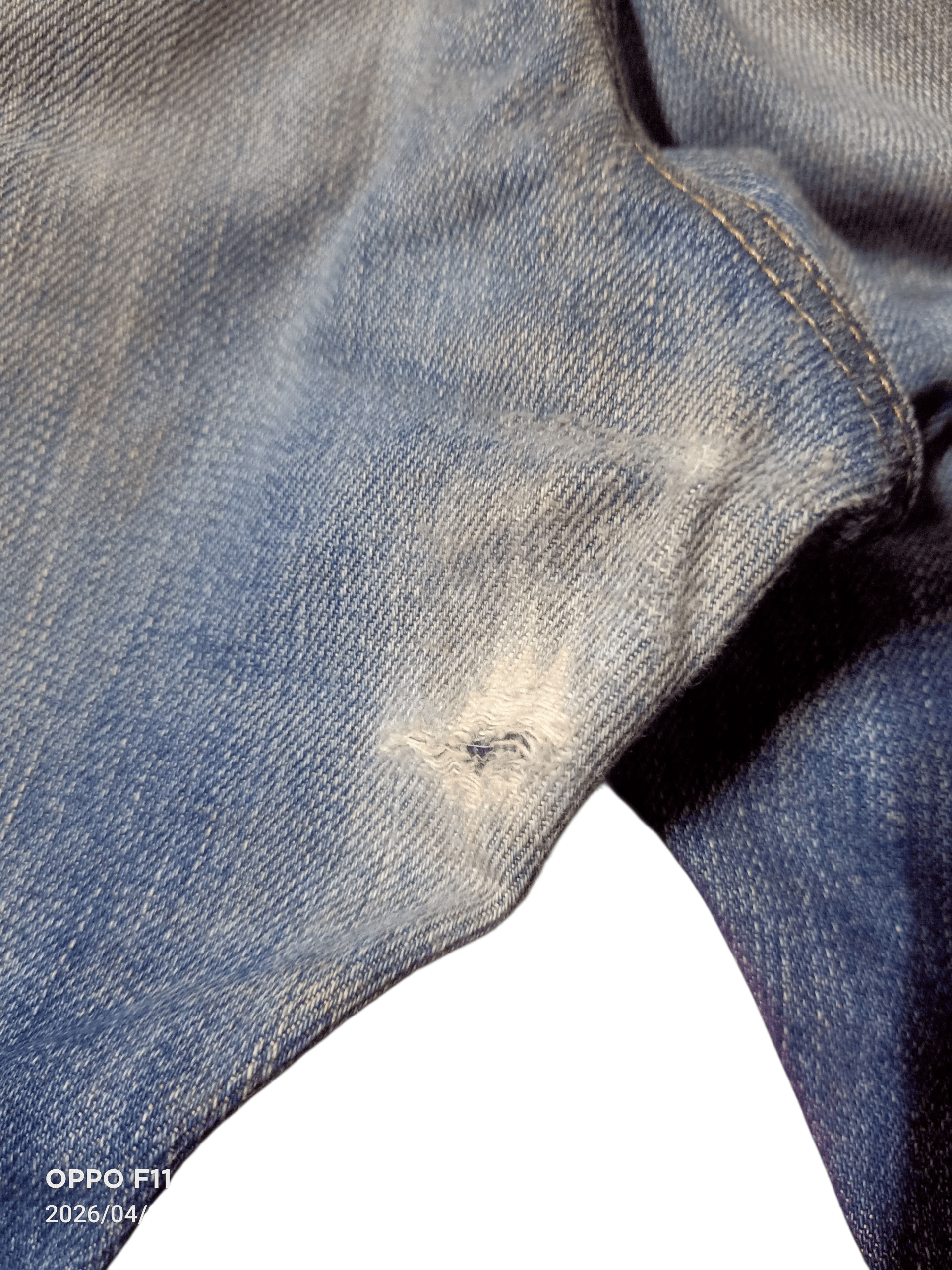 Takeo Kikuchi 💥Takoe Kikuchi Redselved Denim Distressdeni 💥 Size US 35 - 13 Thumbnail