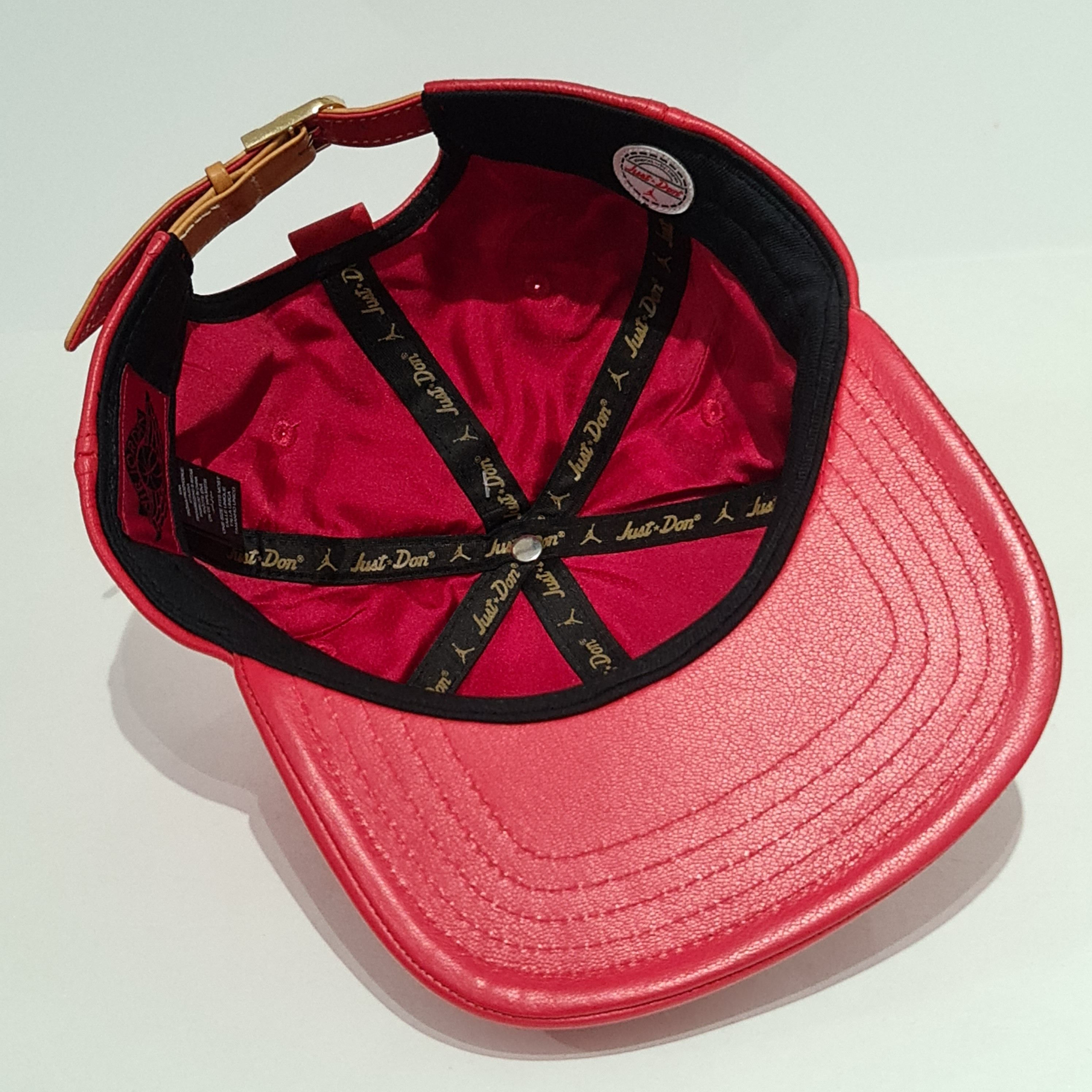Jordan Brand Jordan Cap Strapback 'Air Jordan x Just Don' Red Size ONE SIZE - 7 Thumbnail