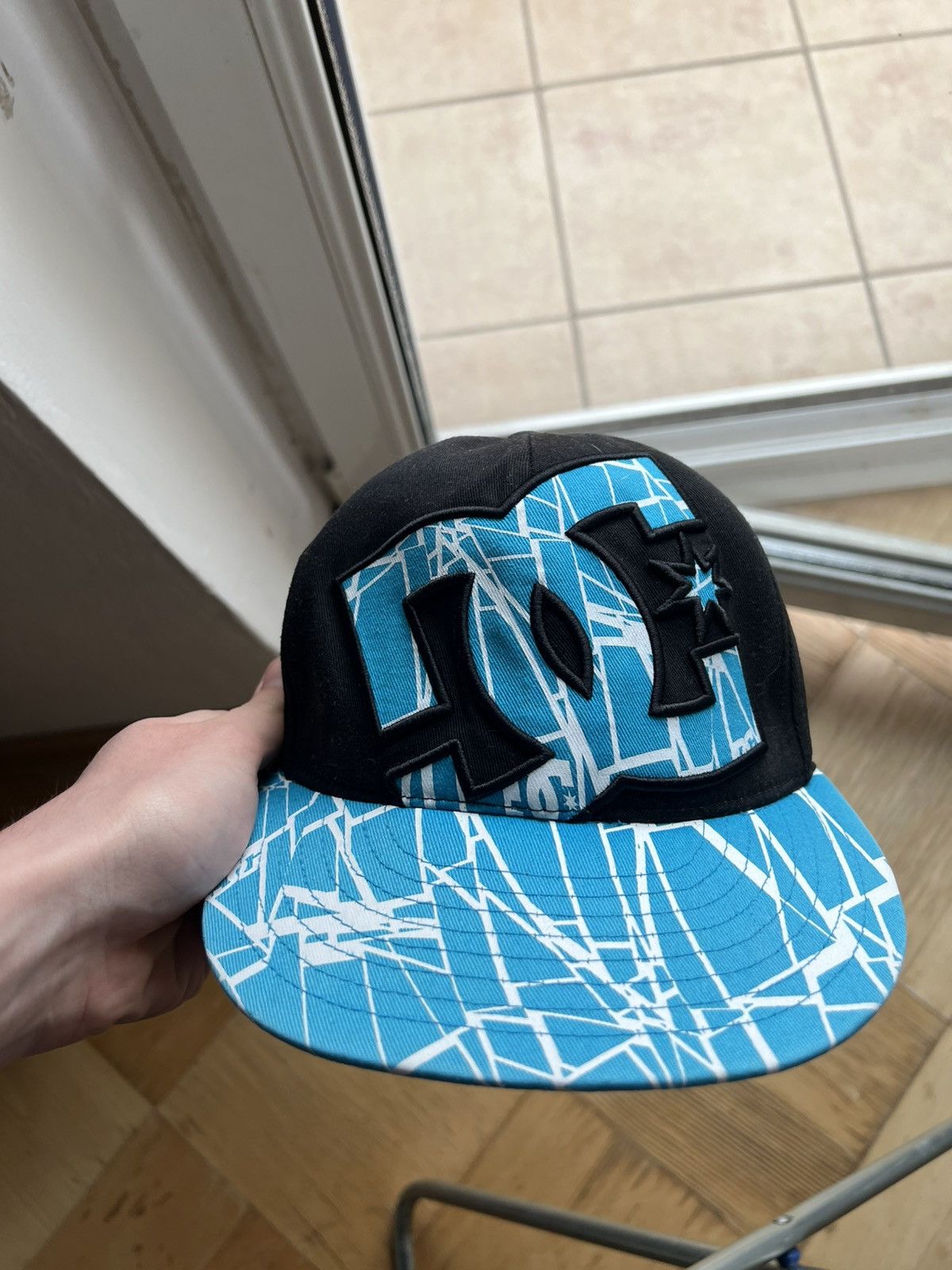 DC × Vintage Rap Blue DC Shoes Cap Size ONE SIZE - 1 Thumbnail