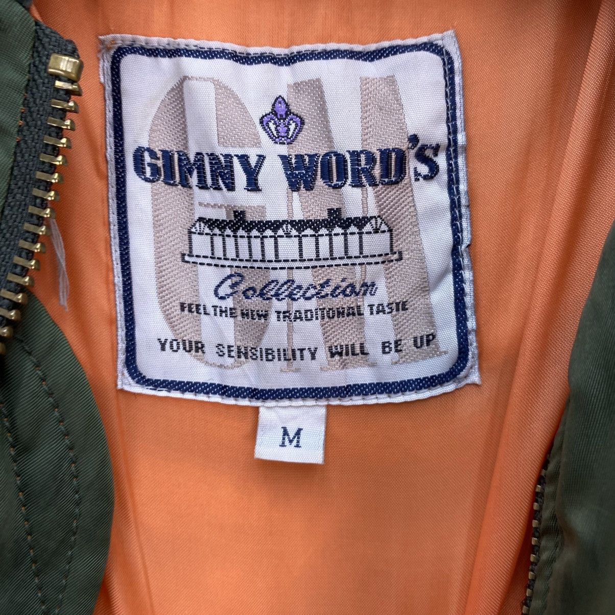 Japanese Brand Bomber Gimmy Word Type Ma 1 Size US M / EU 48-50 / 2 - 8 Thumbnail