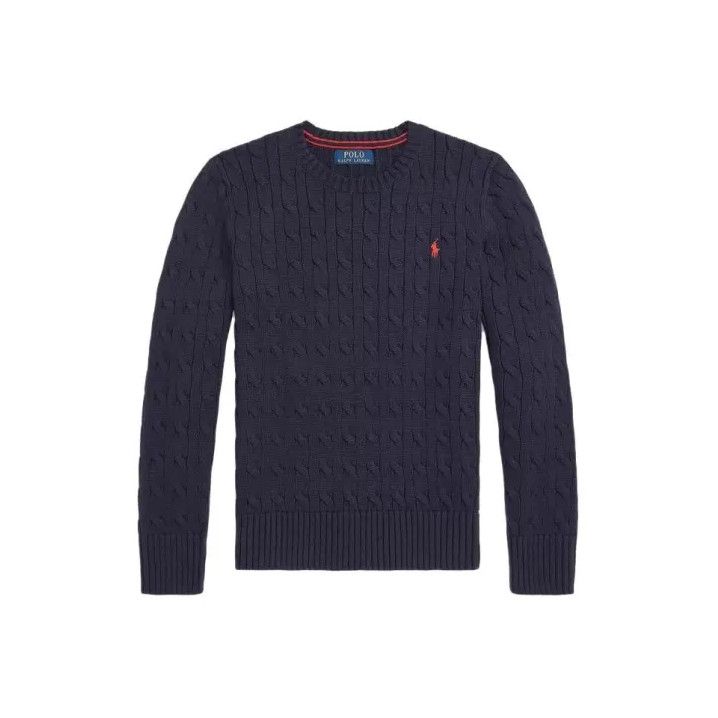 Polo Ralph Lauren Polo Ralph Lauren Pony Logo Cable Knit Sweater Size US S / EU 44-46 / 1 - 1 Thumbnail