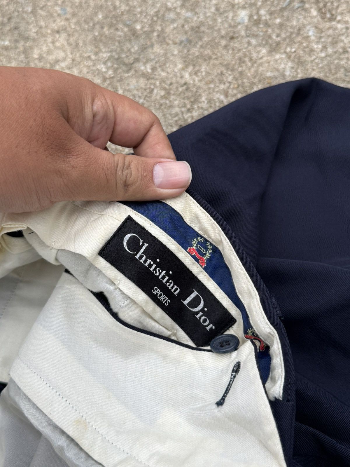 Dior Dior Casual Pants Navy Size US 32 / EU 48 - 6 Thumbnail