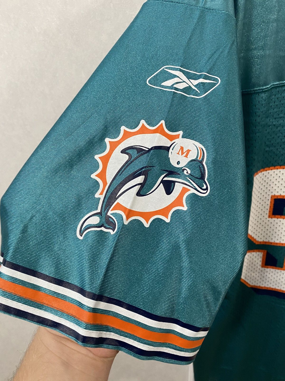NFL × Reebok Miami Dolphins Reebok 1997-2001 NFl Jersey Thomas Size US L / EU 52-54 / 3 - 6 Thumbnail