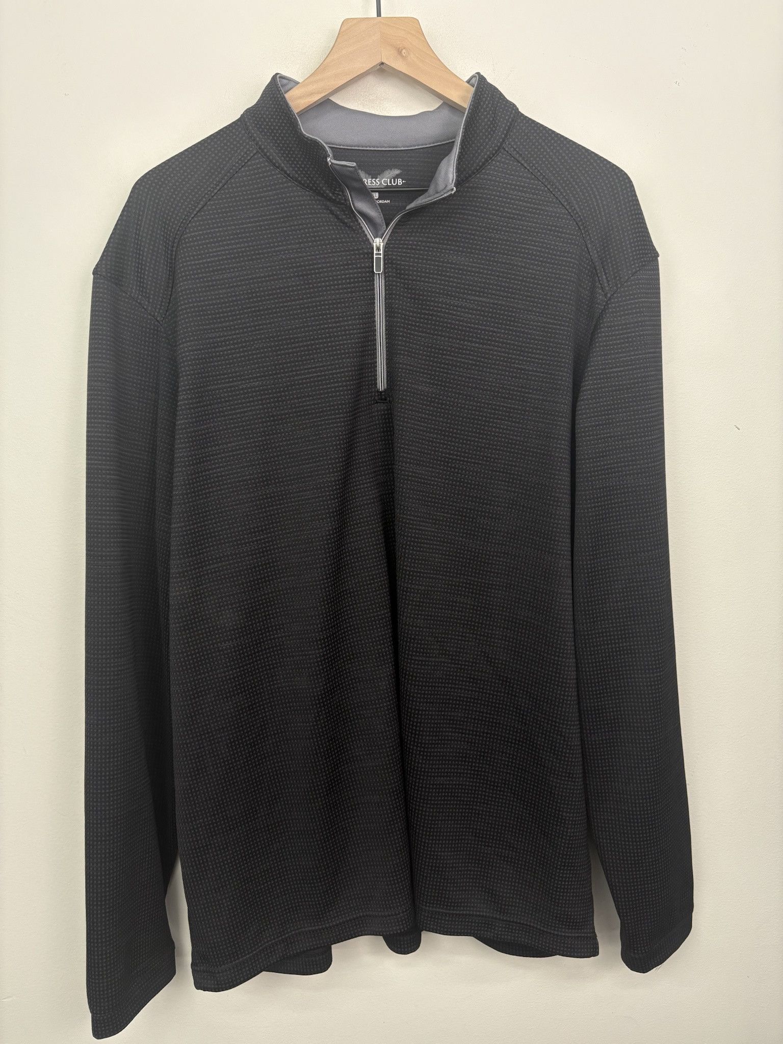 Vintage Vintage 90's Cypress Club Quarter Zip Up Blank Blank Geometric Pattern Collared long sleeve Size XL Size US XL / EU 56 / 4 - 1 Thumbnail
