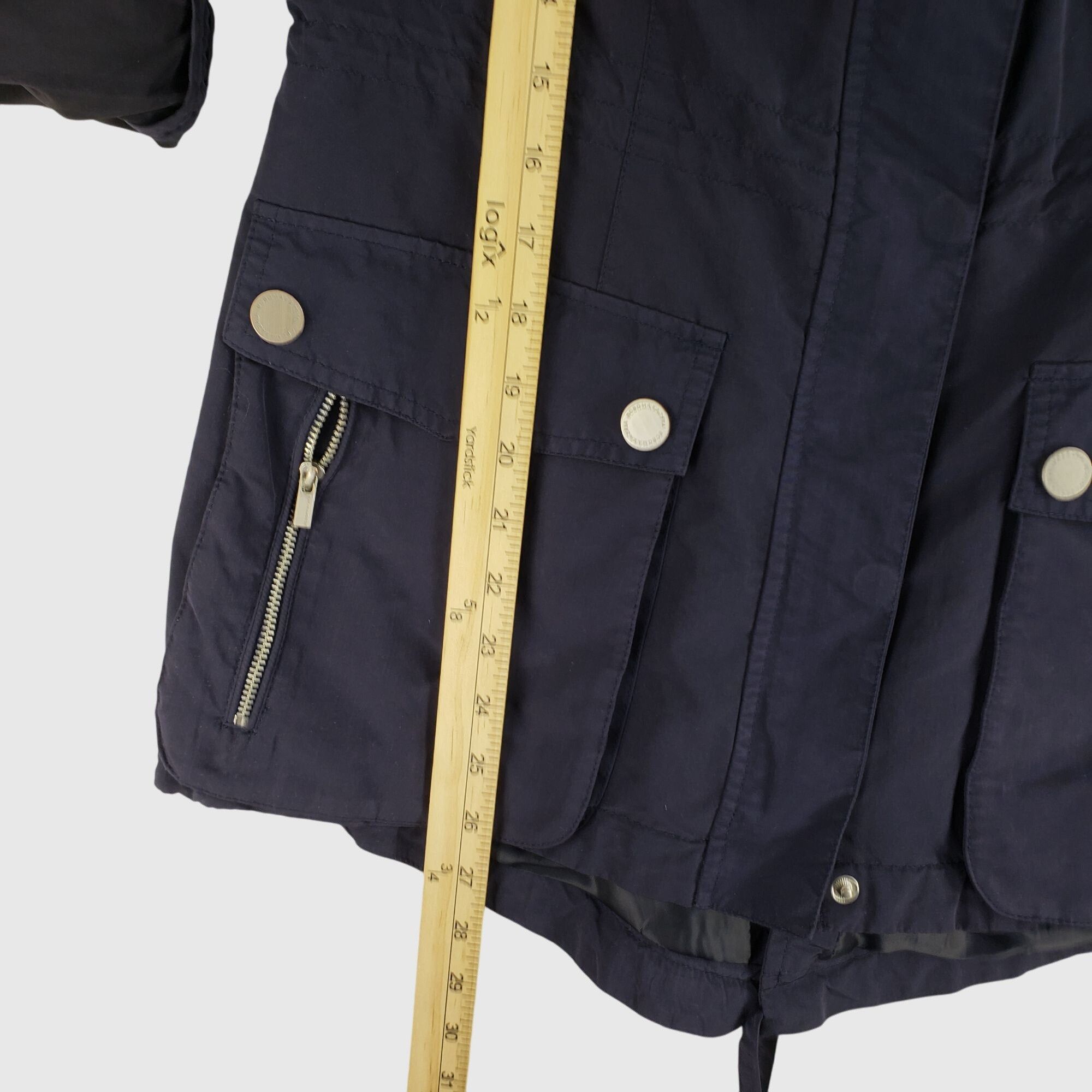 Bcbgmaxazria BCBGMaxAzria Brooke Utility Anorak Raincoat Womens Sz S Size S / US 4 / IT 40 - 7 Thumbnail