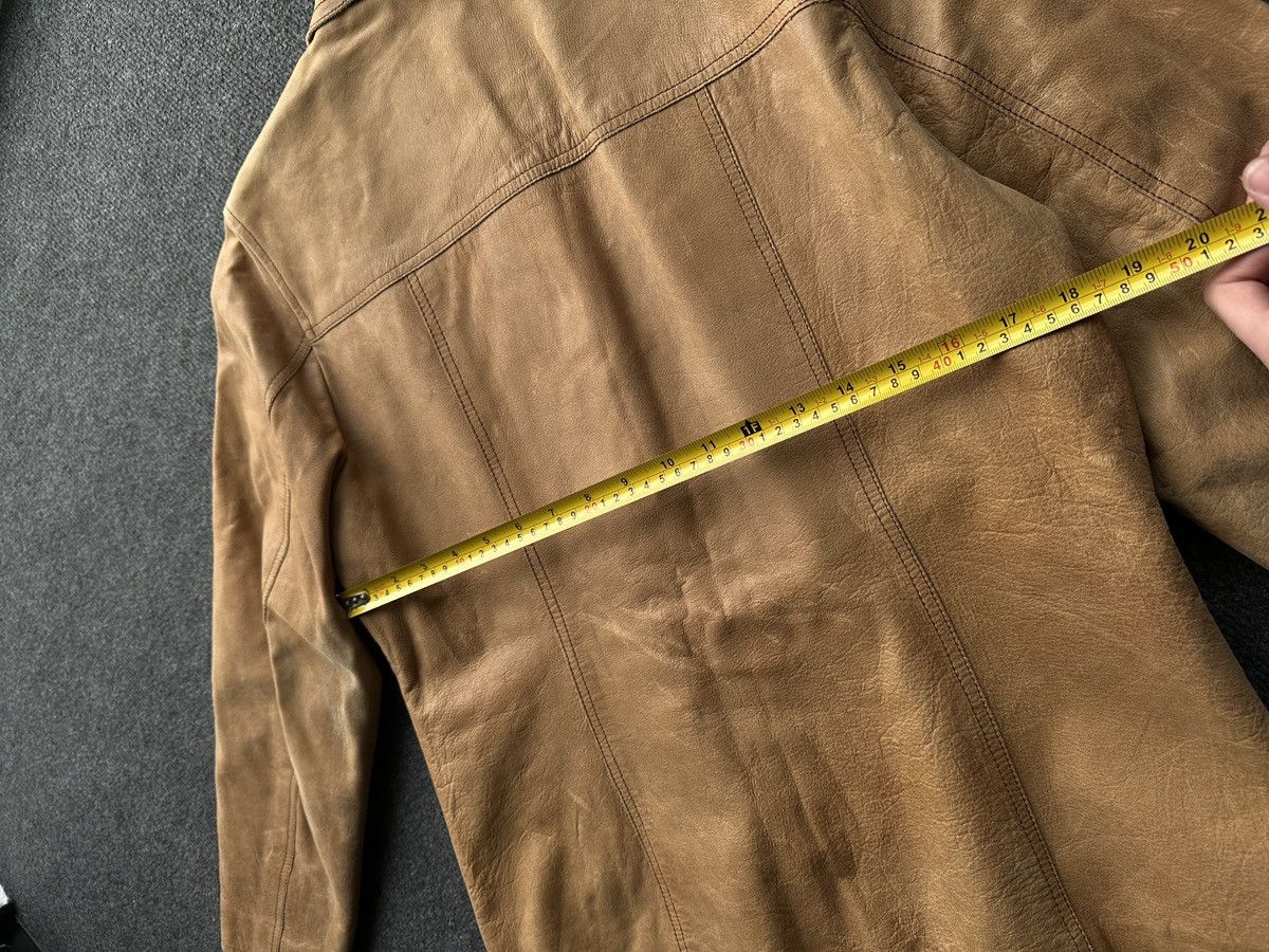 Other 🚨VNTG LEATHER JACKET AVANT GARDE WESTERN BROWN MOTO Size US M / EU 48-50 / 2 - 20 Thumbnail