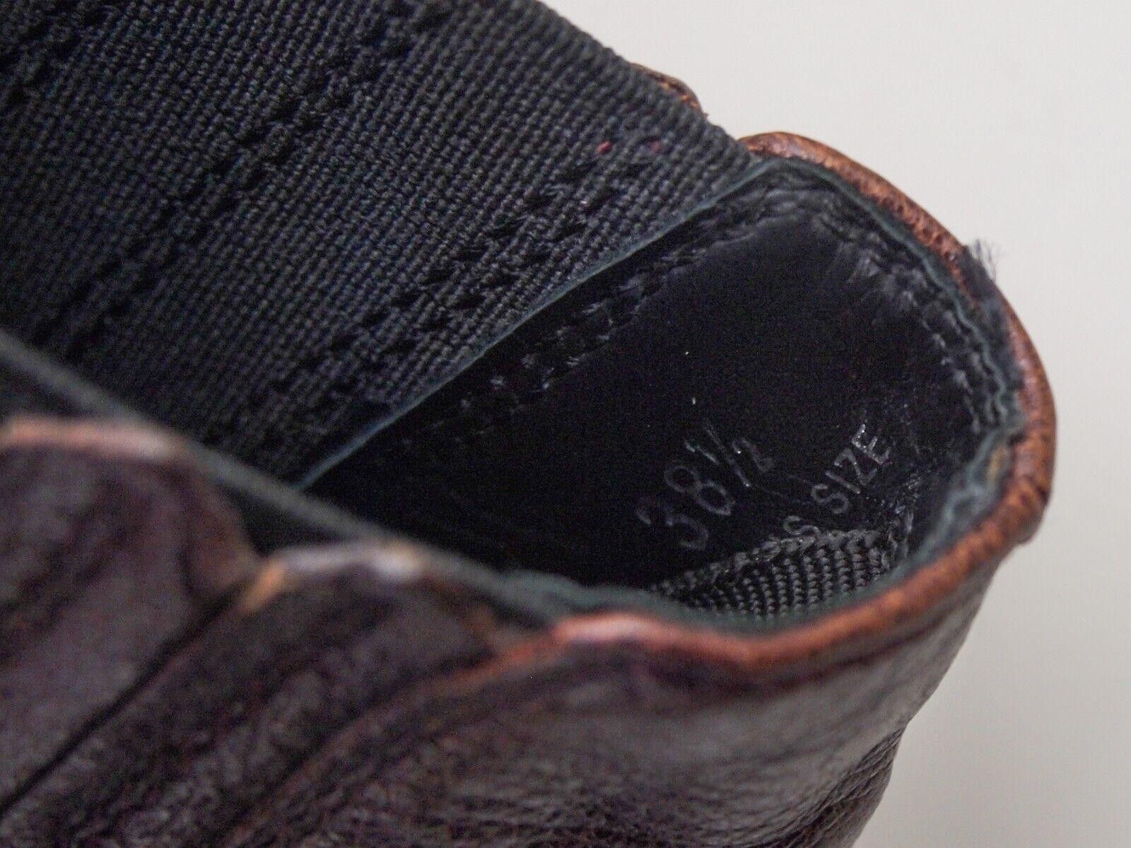 Tod's Tod's Western Boos Brown Burgundy Leather US 8.5 EU 38.5 Size US 8.5 / IT 38.5 - 10 Thumbnail