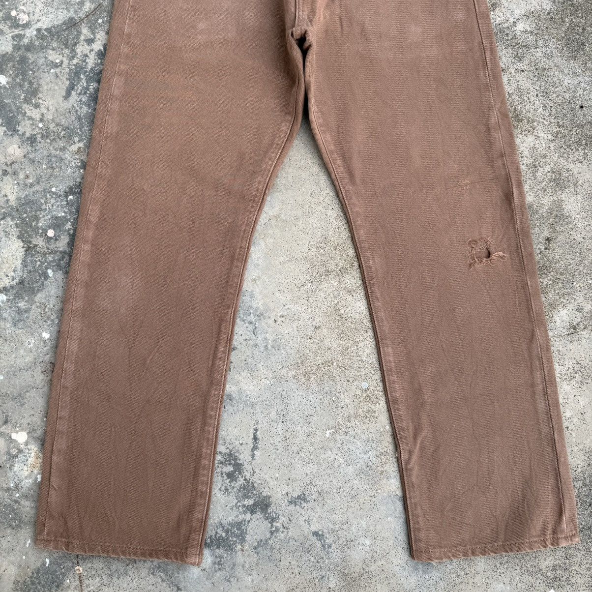 Levi's LEVI'S PREMIUM BROWN DENIM JEAN PANTS Size US 31 - 4 Thumbnail