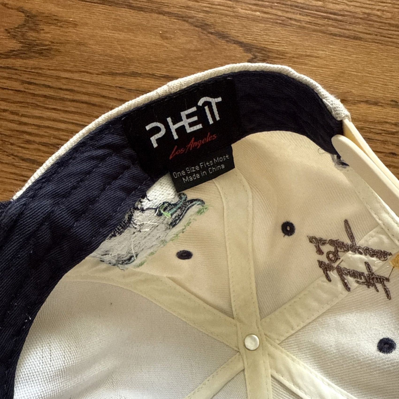 Vintage PHEIT Seattle Snapback Cap Green Men One Size Cap White Blue Size ONE SIZE - 8 Thumbnail