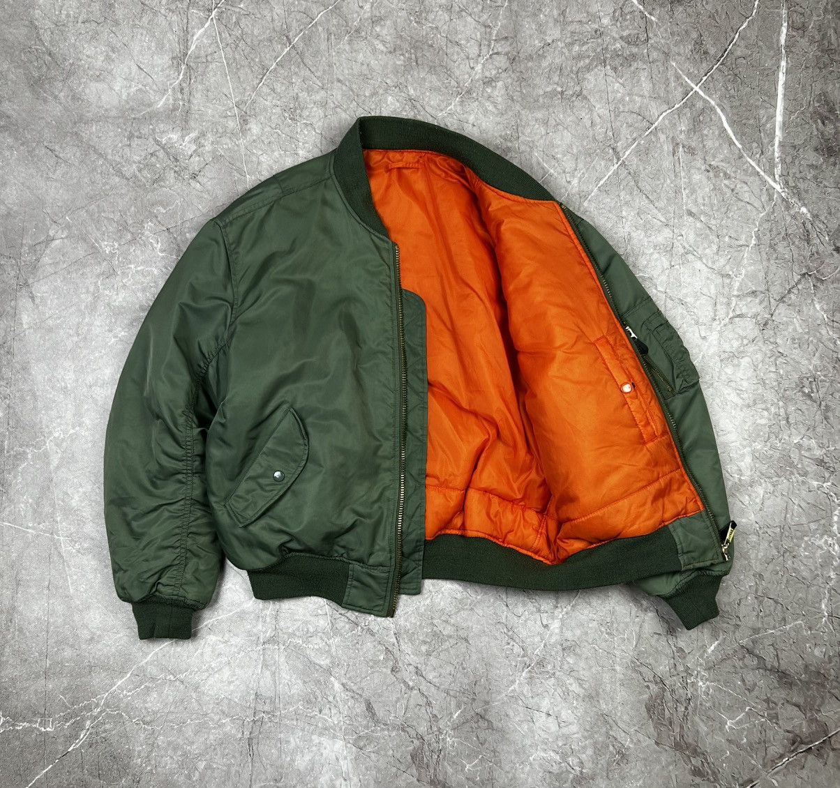 Vintage Vintage Mal Bomber Jacket Size US M / EU 48-50 / 2 - 2 Thumbnail