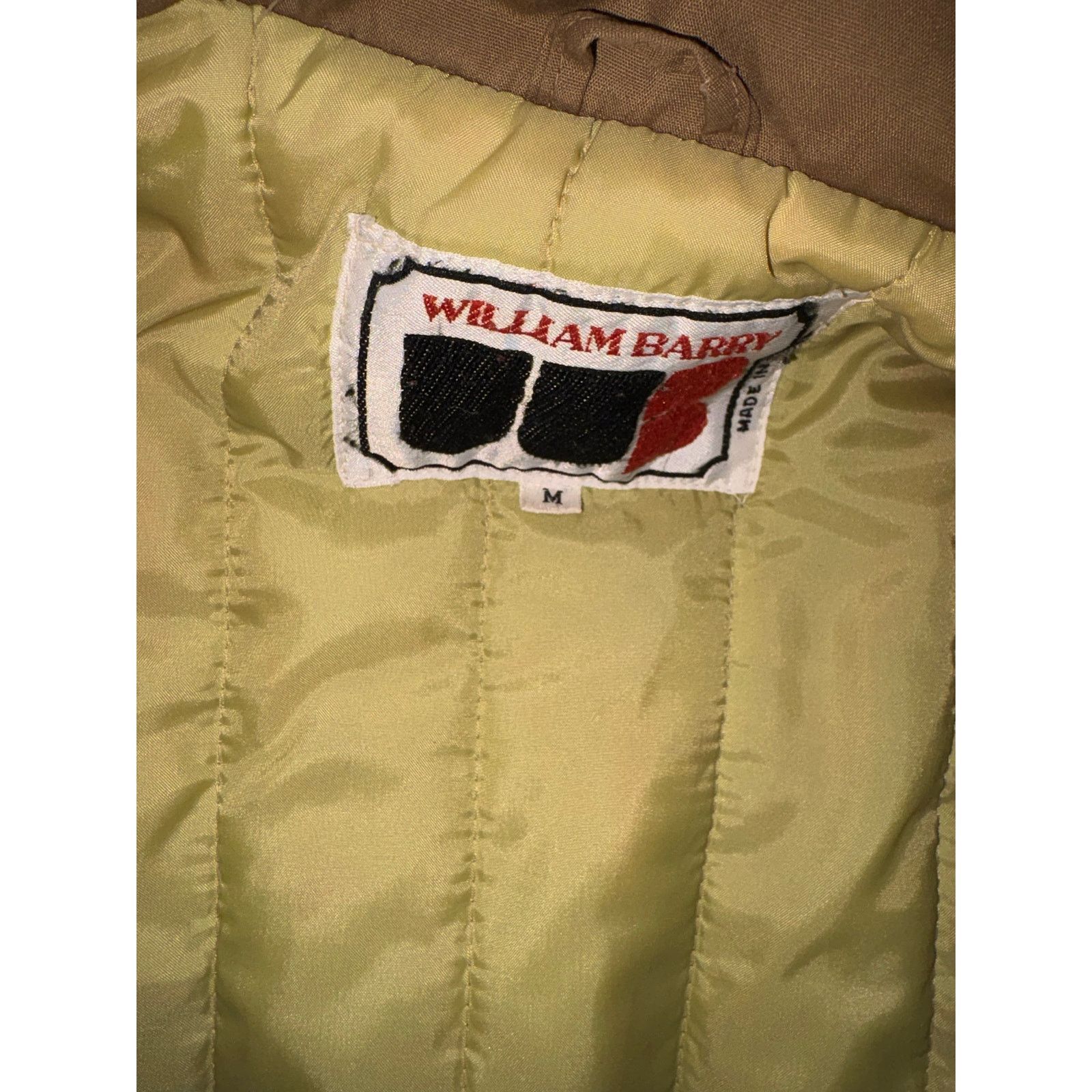 Vintage Vintage William Barry bomber medium Korea beige jacket Size US M / EU 48-50 / 2 - 5 Thumbnail