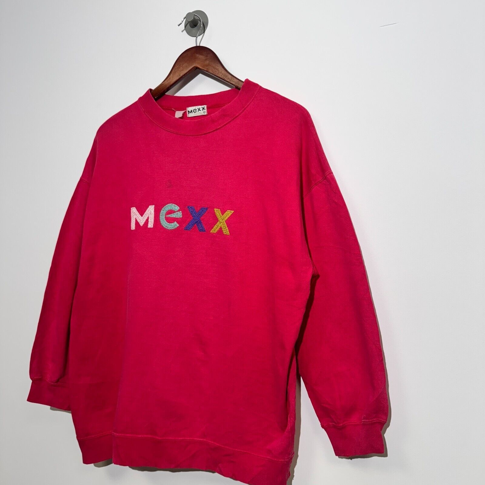 Vintage Vintage Unisex Pink Cotton Crewneck Size M Mexx 90s Y2k Size US M / EU 48-50 / 2 - 3 Thumbnail