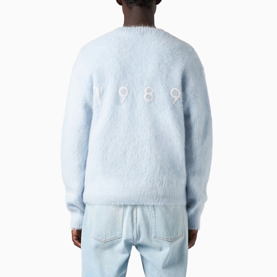 1989 STUDIO o1d2blof1124 V-Neck Cardigan in Sky Blue Size US S / EU 44-46 / 1 - 3 Thumbnail