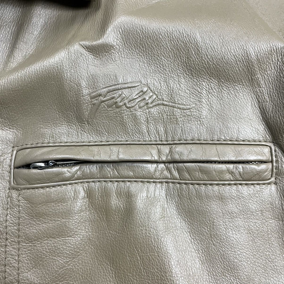 Fubu Vintage y2k fubu genuine leather jacket Size US XL / EU 56 / 4 - 4 Thumbnail