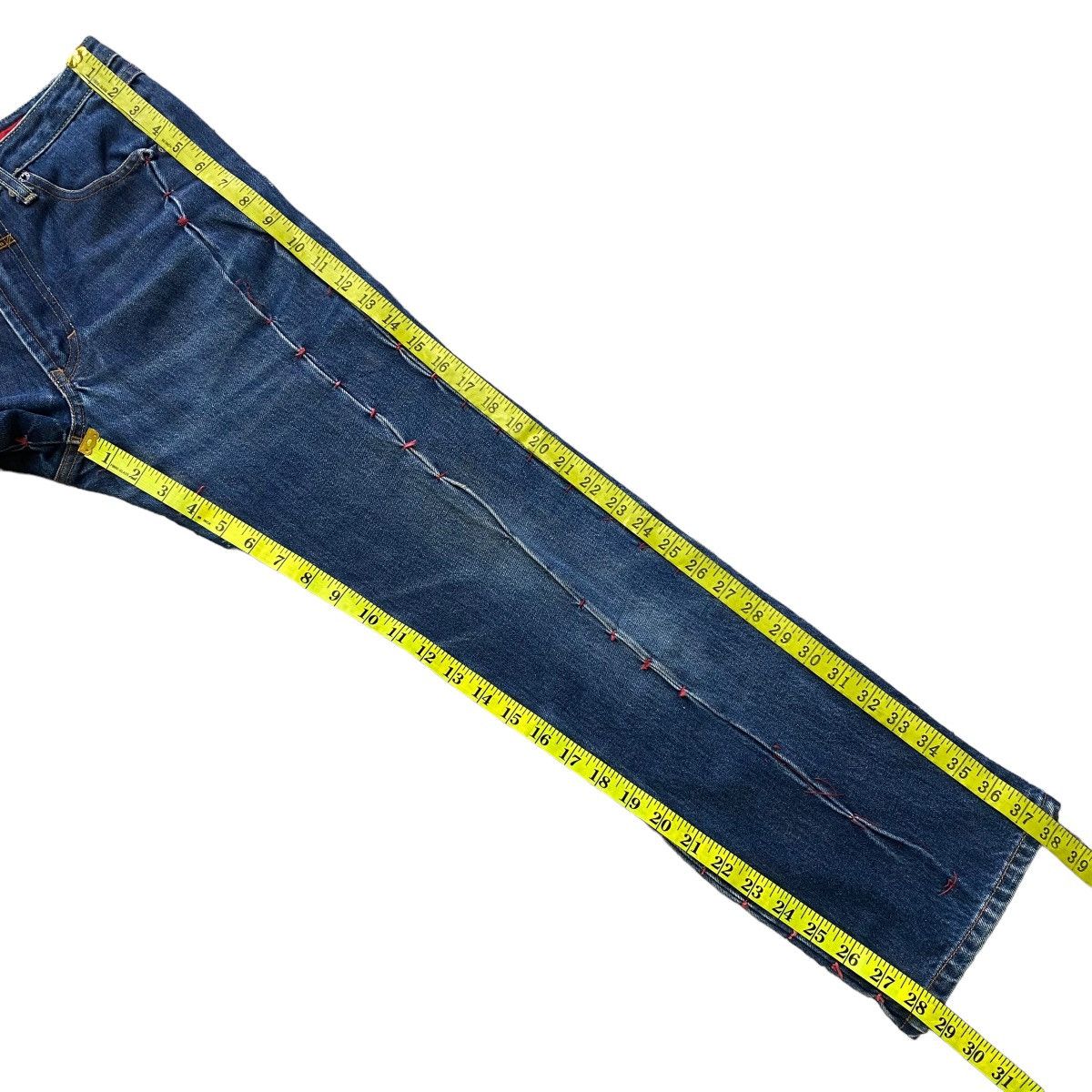 Marithe + Francois Girbaud Marithe Francois Girbaud Denim Bondage Jeans Size 28" / US 6 / IT 42 - 17 Thumbnail
