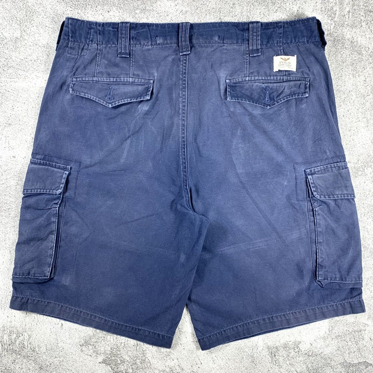 Polo Ralph Lauren × Vintage Vintage 60’s Polo Ralph Lauren Cargo Short Pants Size US 35 - 2 Thumbnail
