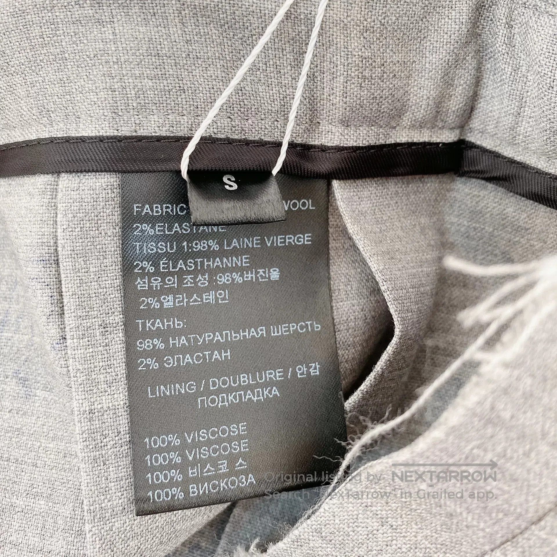 Vetements Vetements Gray Pleated Skirt S. Size US 26 / EU 42 - 8 Thumbnail