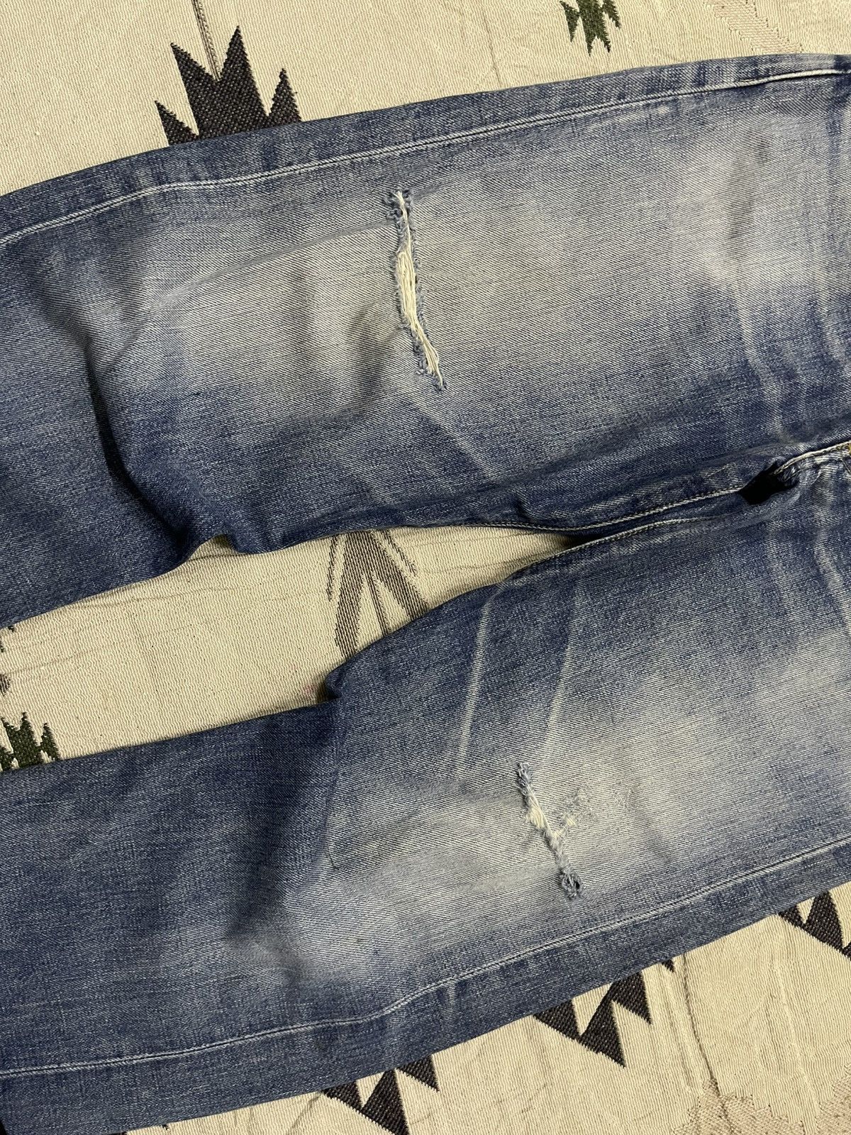 Levi's Vintage Clothing VINTAGE LEVIS 702 BIG E HOODED SELVEDGE DENIM JEANS Size US 32 / EU 48 - 5 Thumbnail