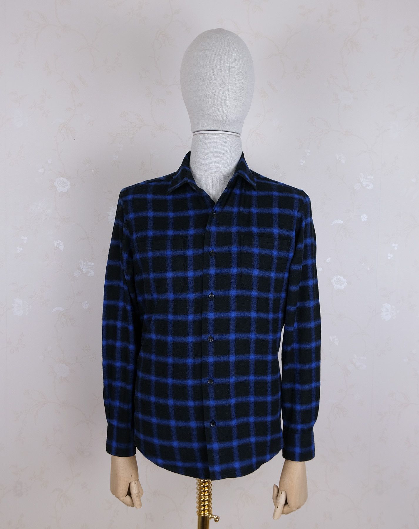 Kamakura Kamakura, flannel shirt, size M, NP $120, made in Japan Size US S / EU 44-46 / 1 - 1 Thumbnail