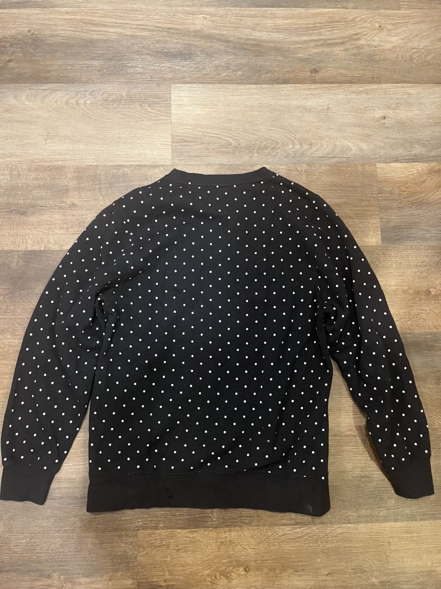 Stussy Stussy Polka dot Crewneck Sweatshirt - Black Size US S / EU 44-46 / 1 - 2 Thumbnail