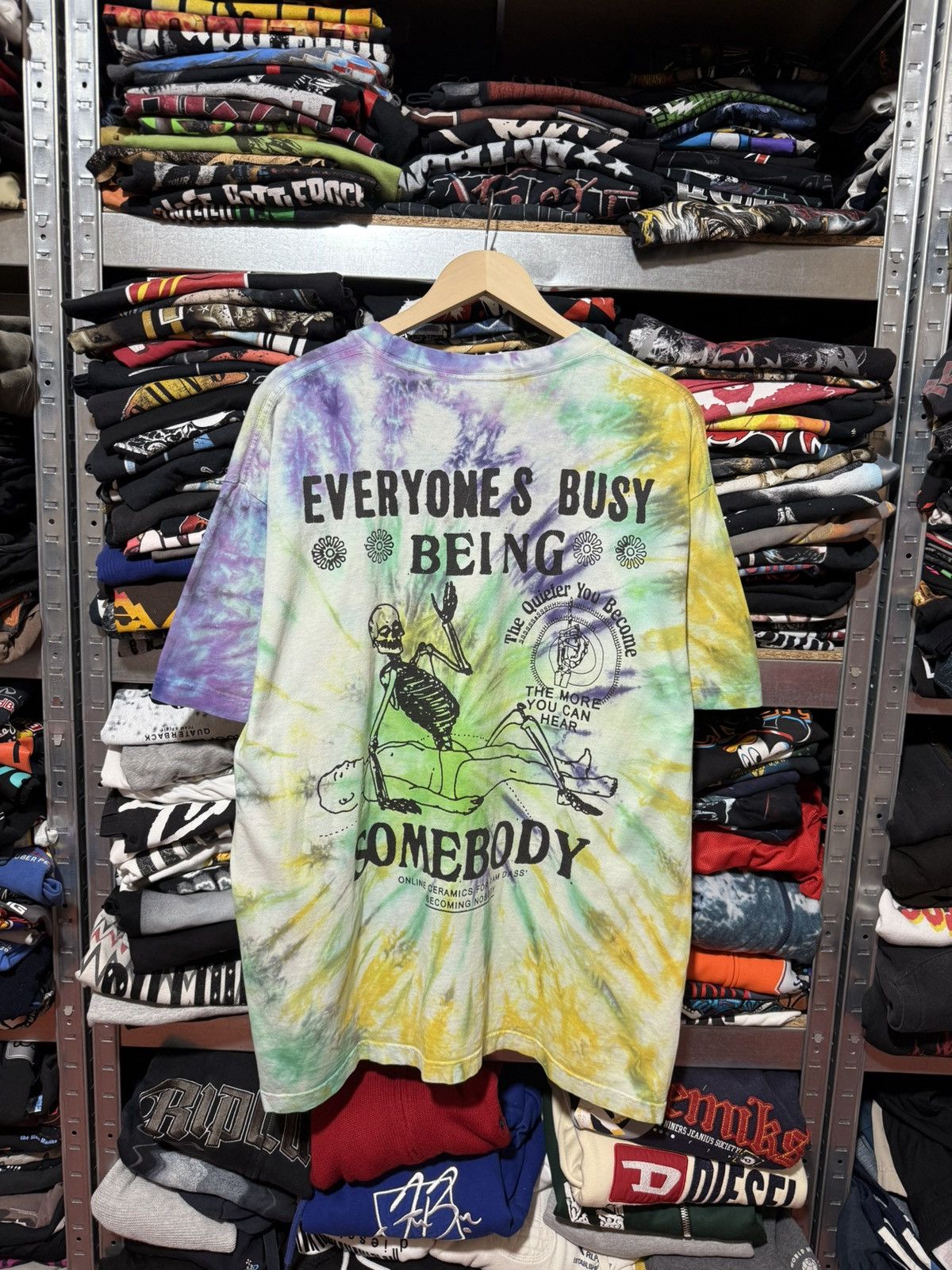 Online Ceramics Ram Dass Becoming Nobody T-Shirt Y2K Hype