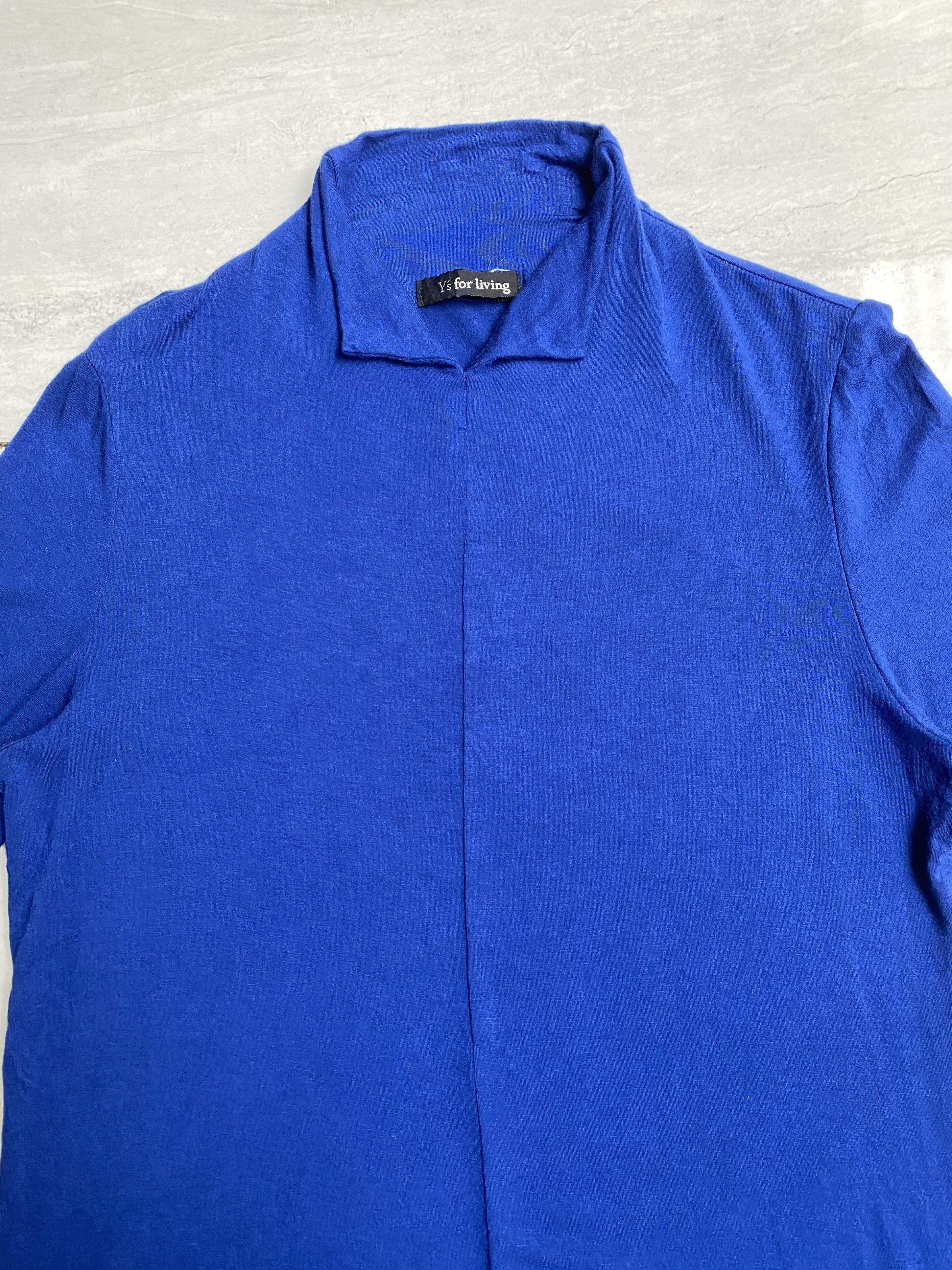 Yohji Yamamoto Y’S FOR LIVING Yohji Yamamoto Blue T-shirt Size US XS / EU 42 / 0 - 9 Thumbnail