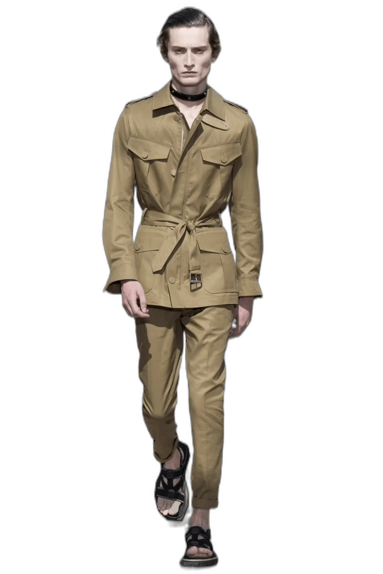 Louis Vuitton Runway Trench Coat