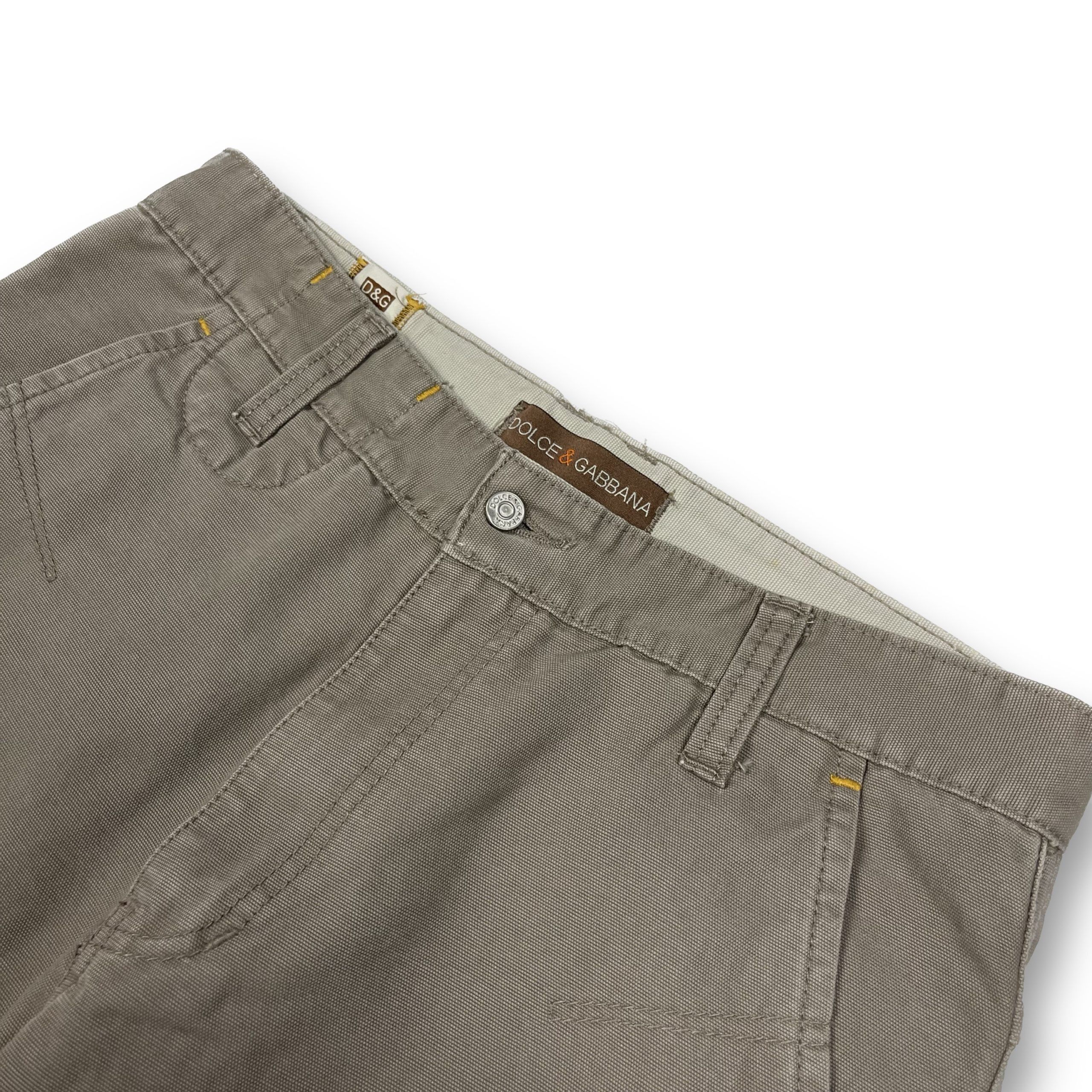 Dolce & Gabbana Dolce & Gabbana Khaki Casual Pant Size US 34 / EU 50 - 2 Thumbnail