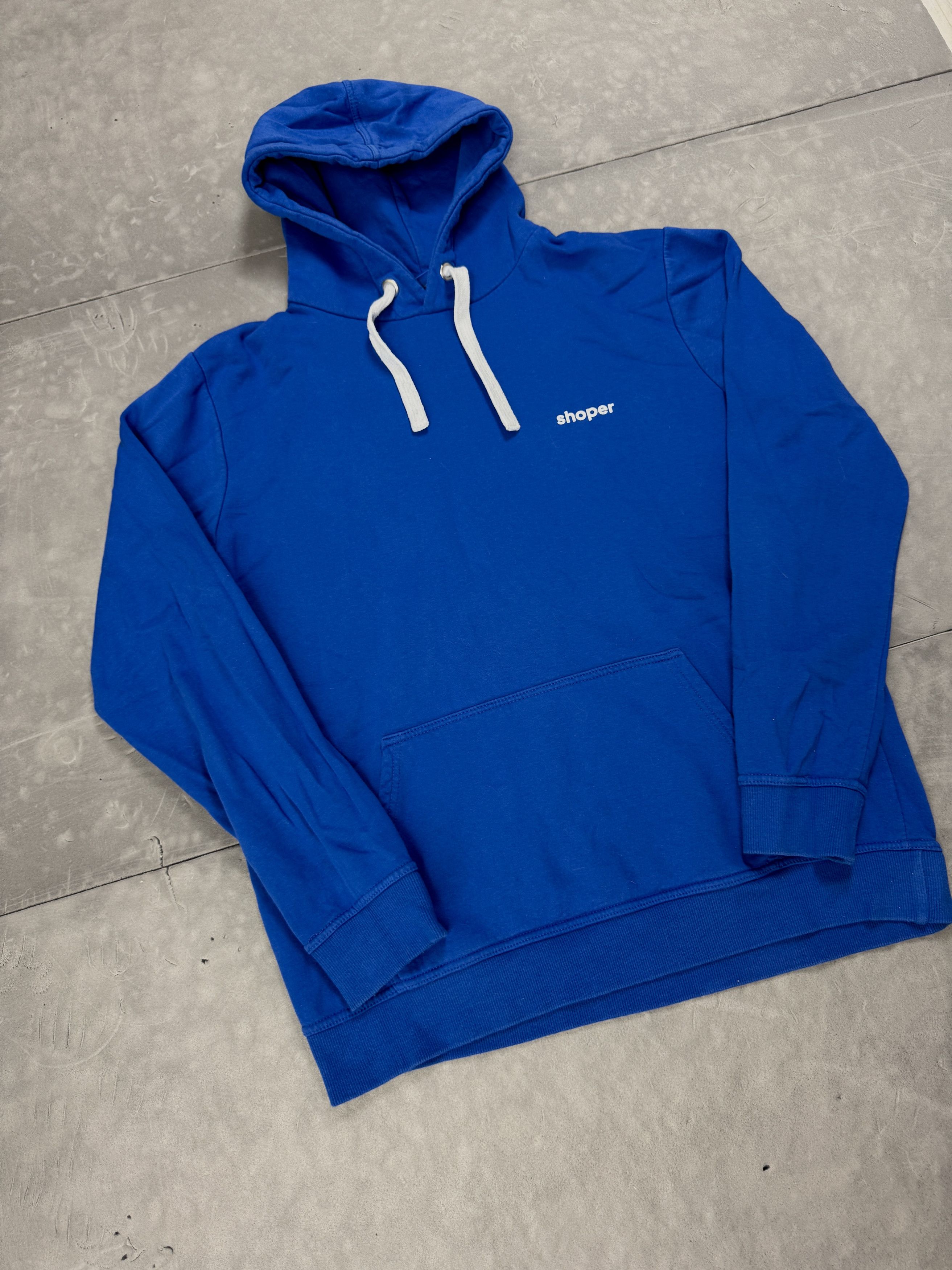 Other Shoper S.A. blue hoodie merch casual big print e-commerce Size US XL / EU 56 / 4 - 6 Thumbnail