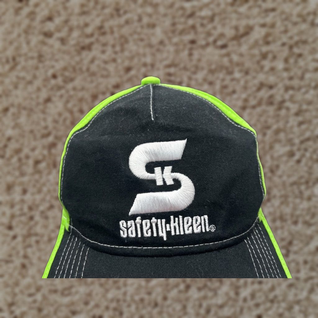 Vintage Gorman Foy Safety Kleen 50 Years Hat Cap Strap Back Adult One Size Black Green Cotton Baseball Cap Men Size ONE SIZE - 1 Thumbnail