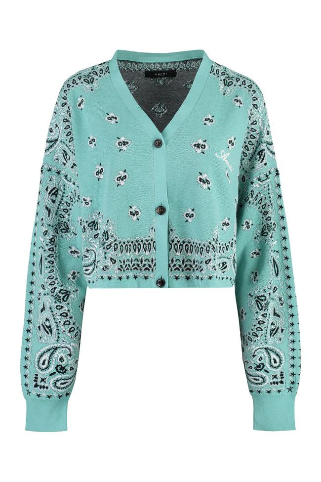 Amiri o1y0425 Cardigan in Multicolor Size M / US 6-8 / IT 42-44 - 1 Thumbnail