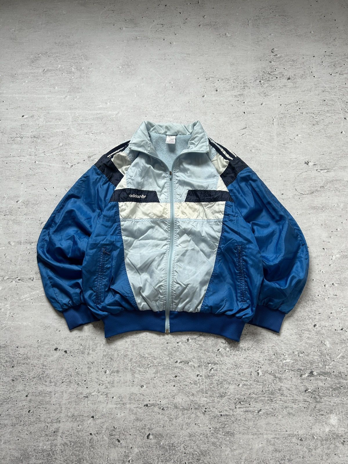 Adidas Vintage Adidas Nylon Jacket Pants 90s Tracksuit Striped Y2K 