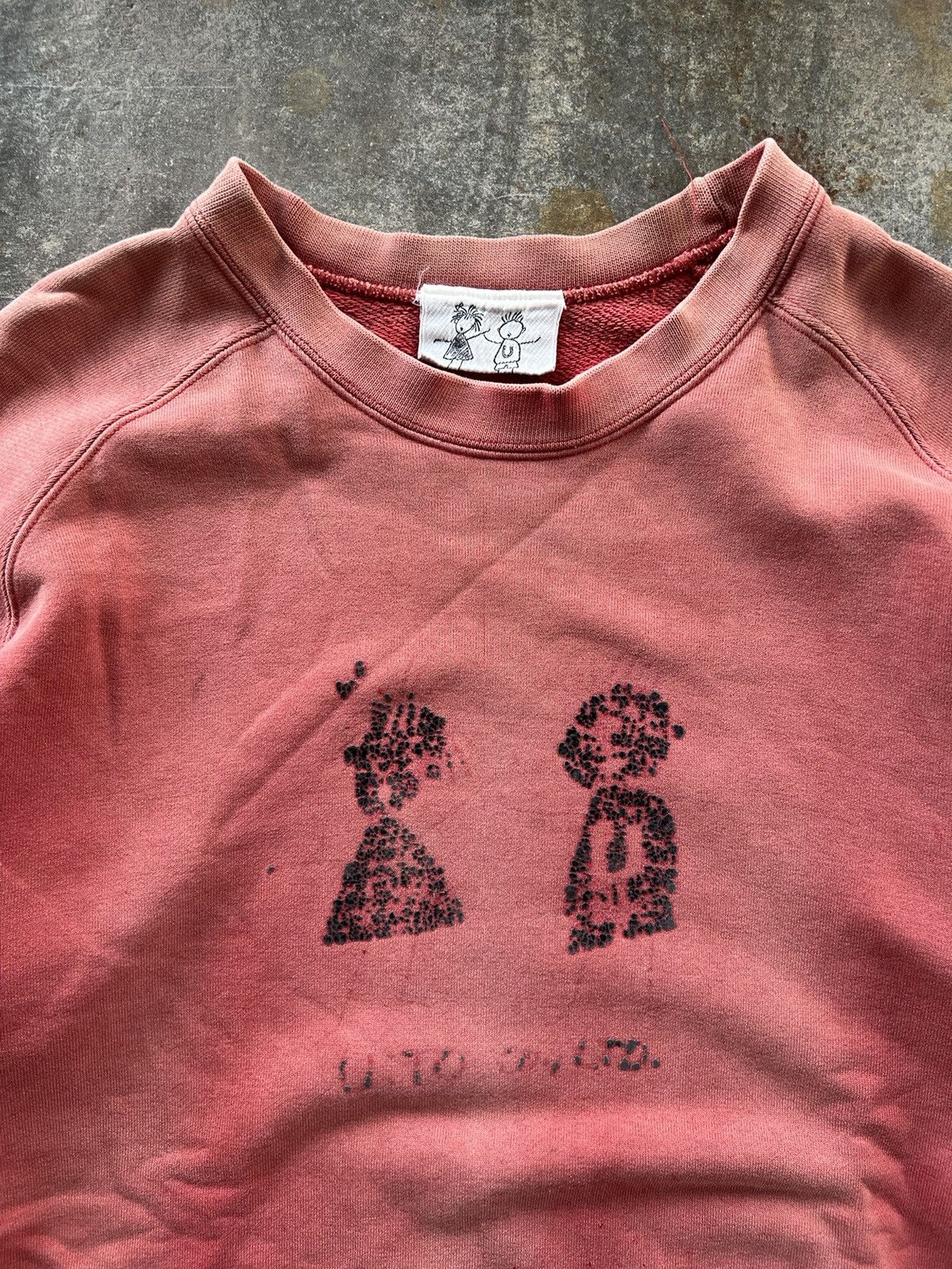 Vintage Sun Faded U:TO Sweater Distressed ERD Size US M / EU 48-50 / 2 - 3 Thumbnail