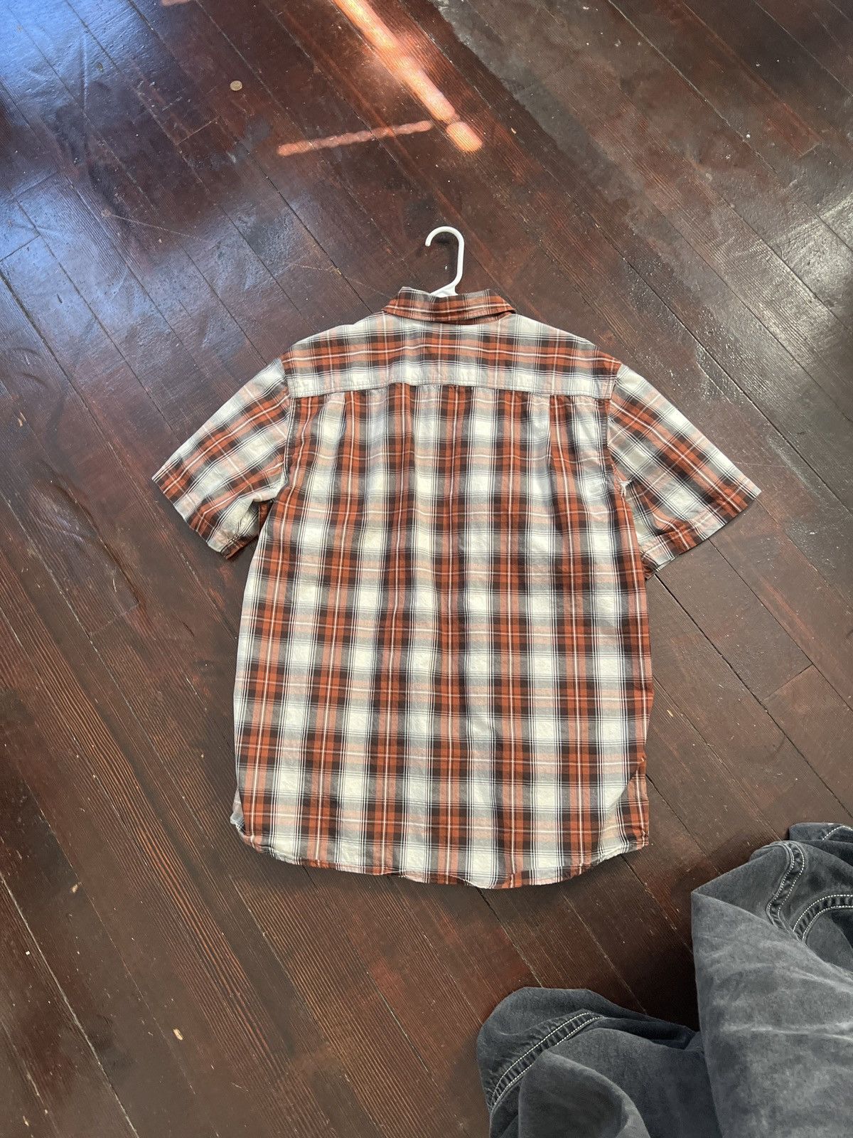 Carhartt Vintage carhartt button up plaid Size US L / EU 52-54 / 3 - 3 Thumbnail