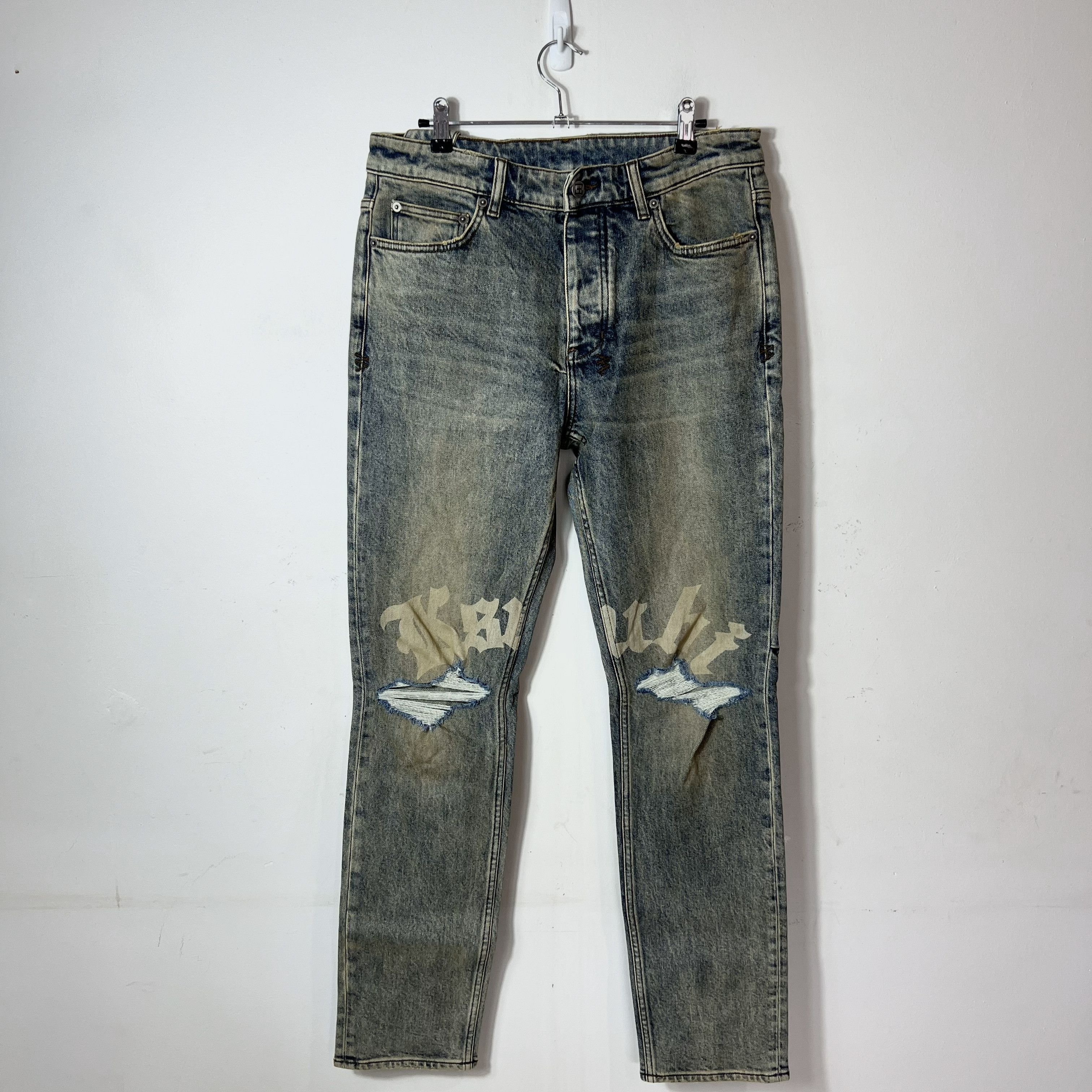 ⚠️ Ksubi-New - Blue Mens Jeans 32