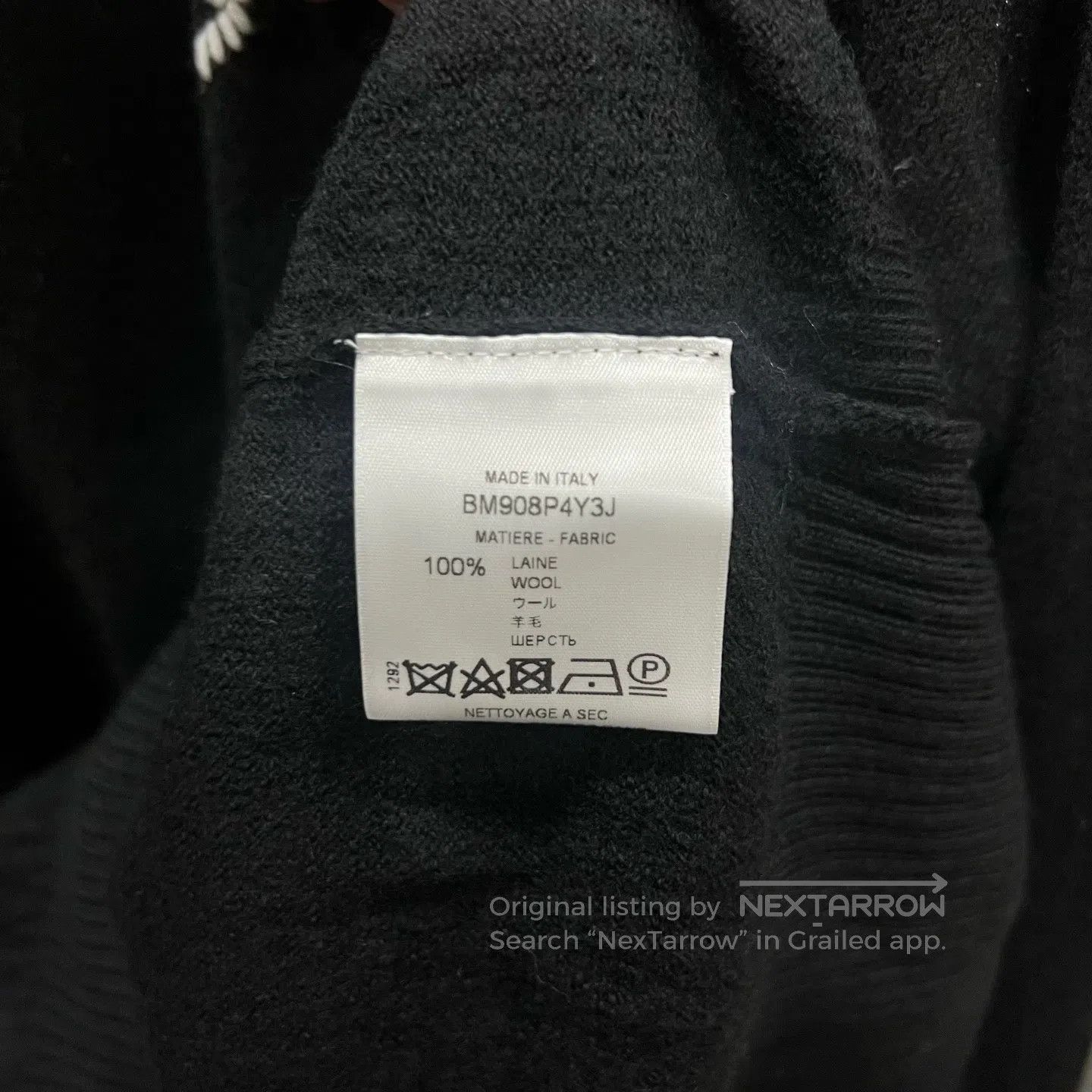 Givenchy Givenchy Embroidered Letter Logo Sweater| Size US S / EU 44-46 / 1 - 4 Thumbnail