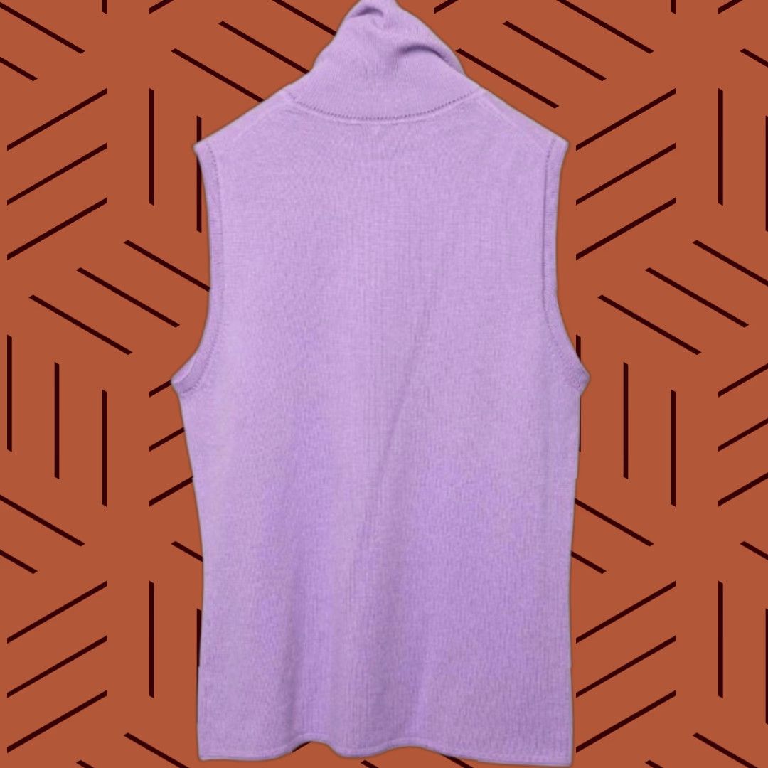 Vintage VINTAGE Masgaschoni 100% Cashmere Women's Sweater Size L Shirt Womens Purple 90s Masgaschoni 100% Cashmere Women's Sweater Size L Size L / US 10 / IT 46 - 1 Thumbnail