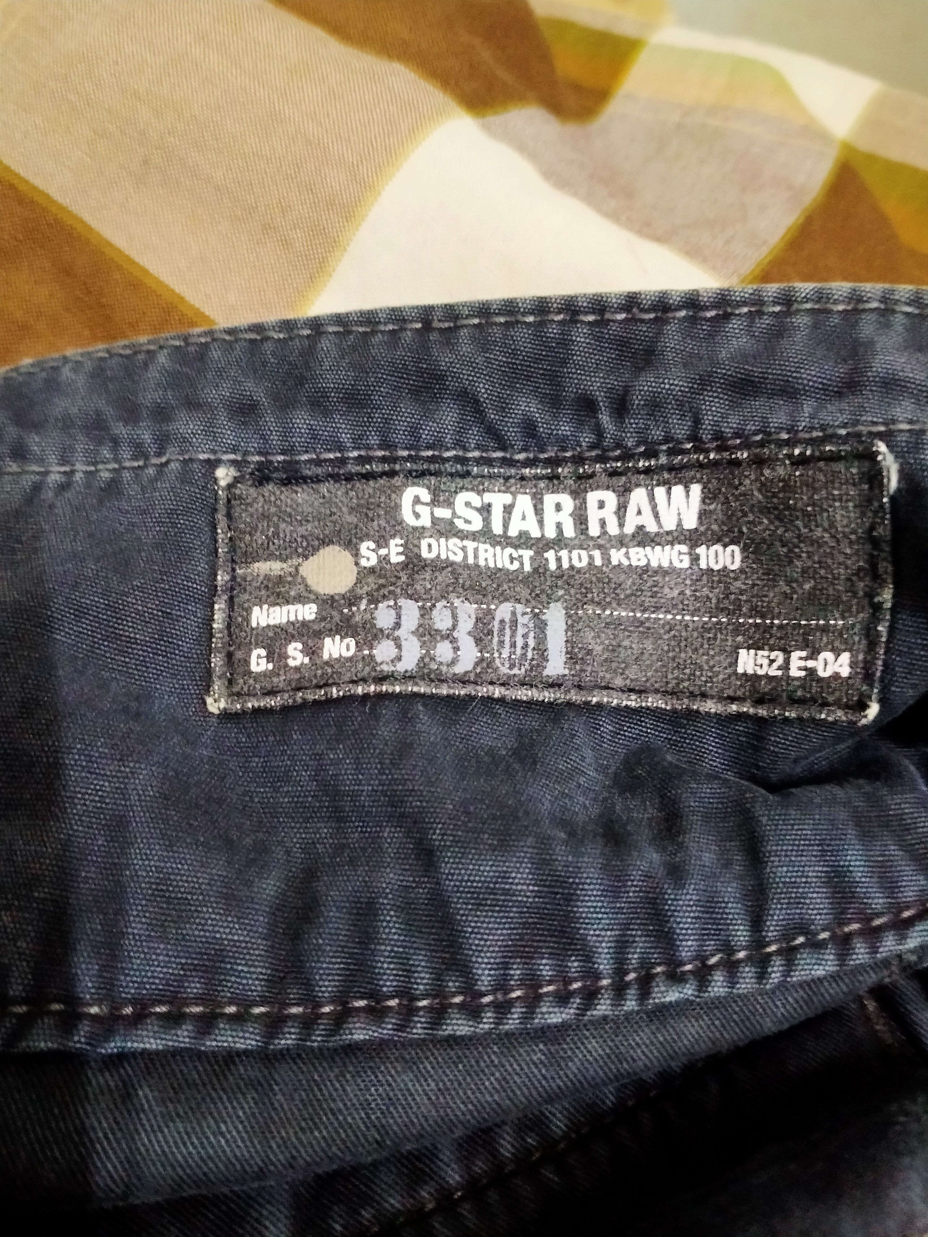 G-Star G start raw denim cargo multi pocket Size US 33 - 13 Thumbnail