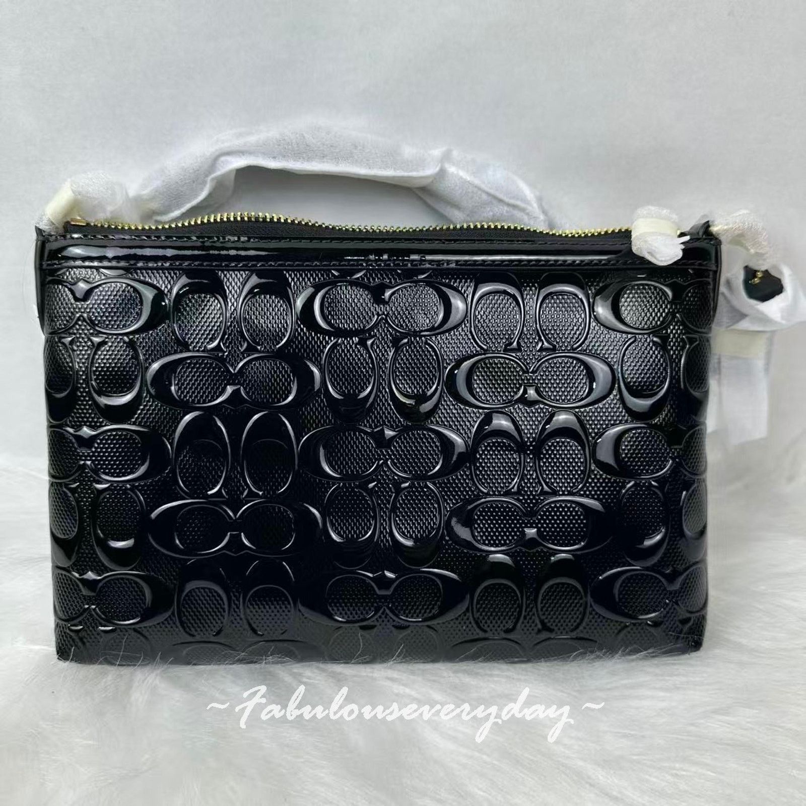 Coach Coach Legacy Small Signature Leather Crossbody Black CCD41 Size ONE SIZE - 1 Thumbnail