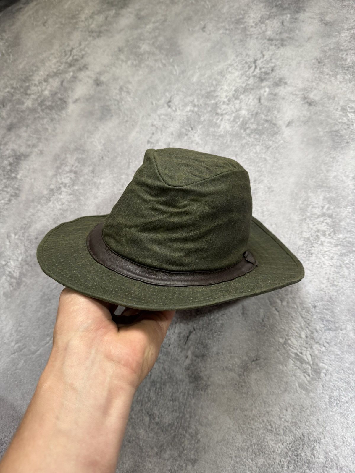 Barbour vintage cap hat Barbour Waxed Size ONE SIZE - 12 Thumbnail