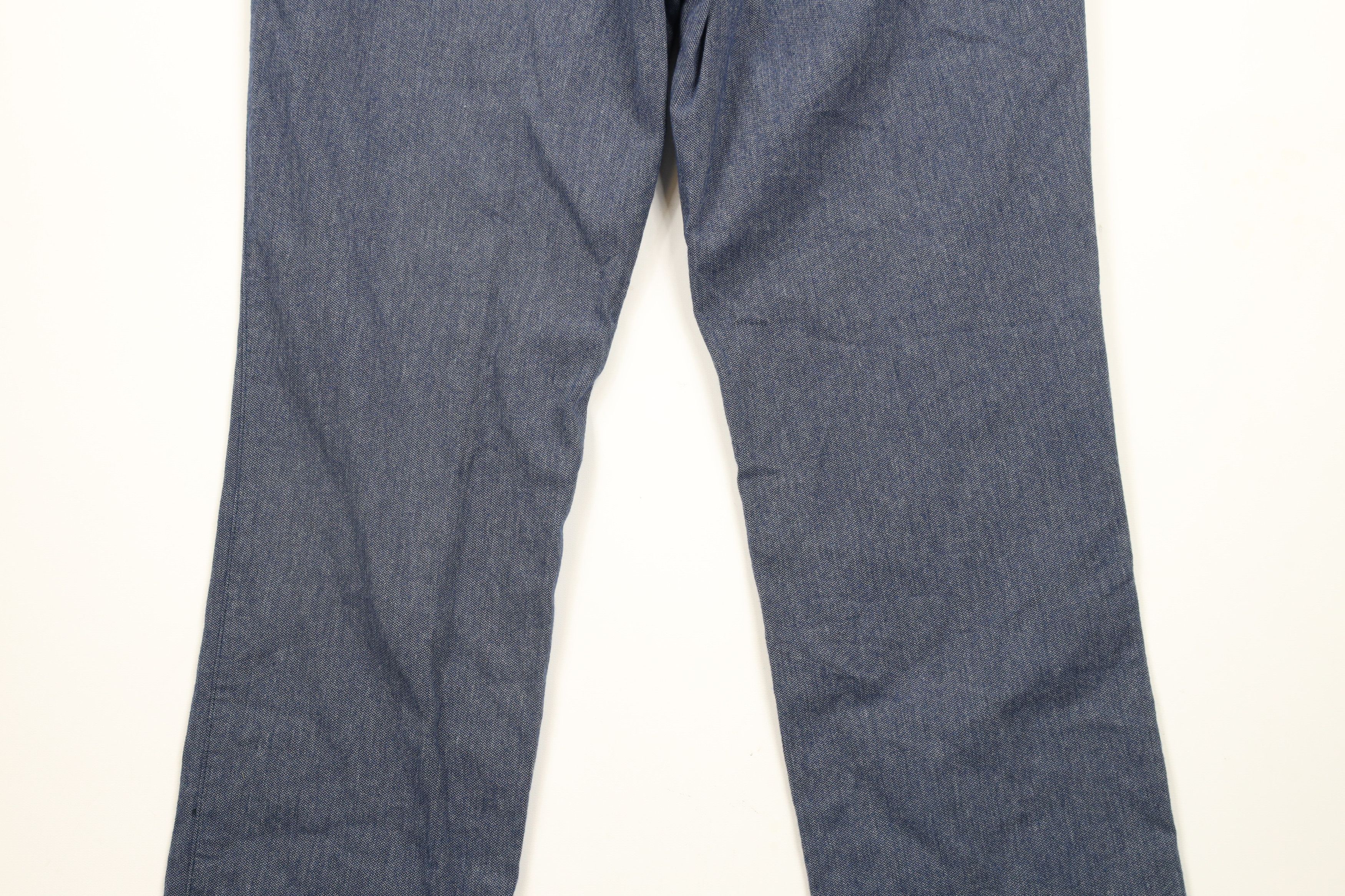 Banana Republic × Vintage Banana Republic Straight Leg Chino Pants Trousers Blue Size US 32 / EU 48 - 10 Thumbnail