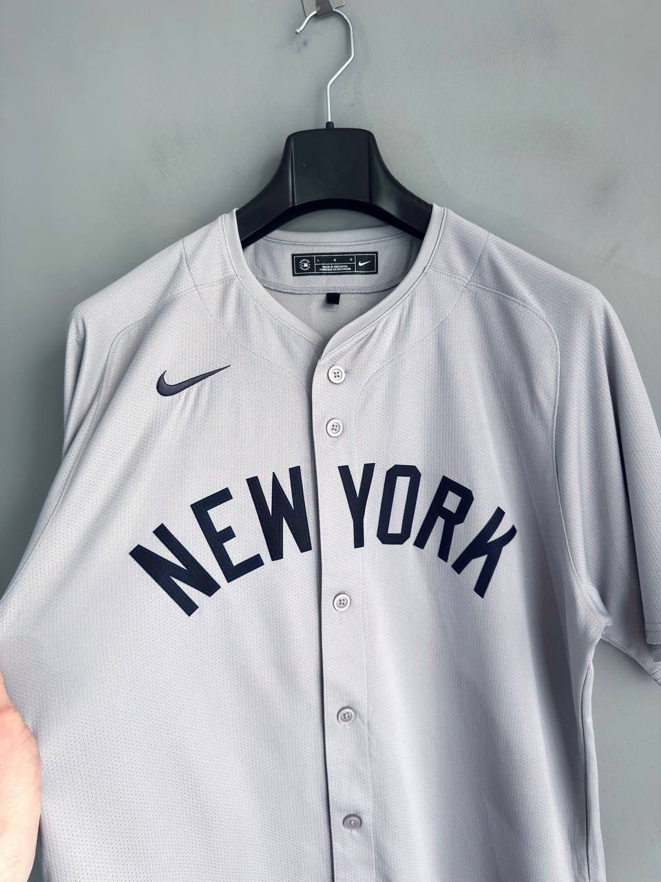 Nike New York Yankees MLB Road Limited Baseball Jersey 27 STANTON Size US L / EU 52-54 / 3 - 9 Thumbnail