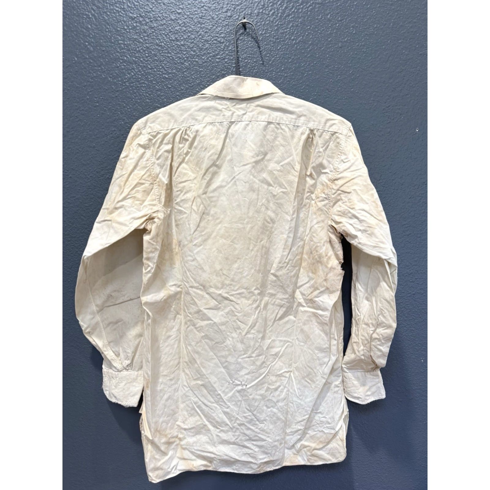 Vintage VINTAGE Towncraft Shirt Sanforized White Cotton Button-Front 1940s Medium Mens Size US M / EU 48-50 / 2 - 6 Thumbnail