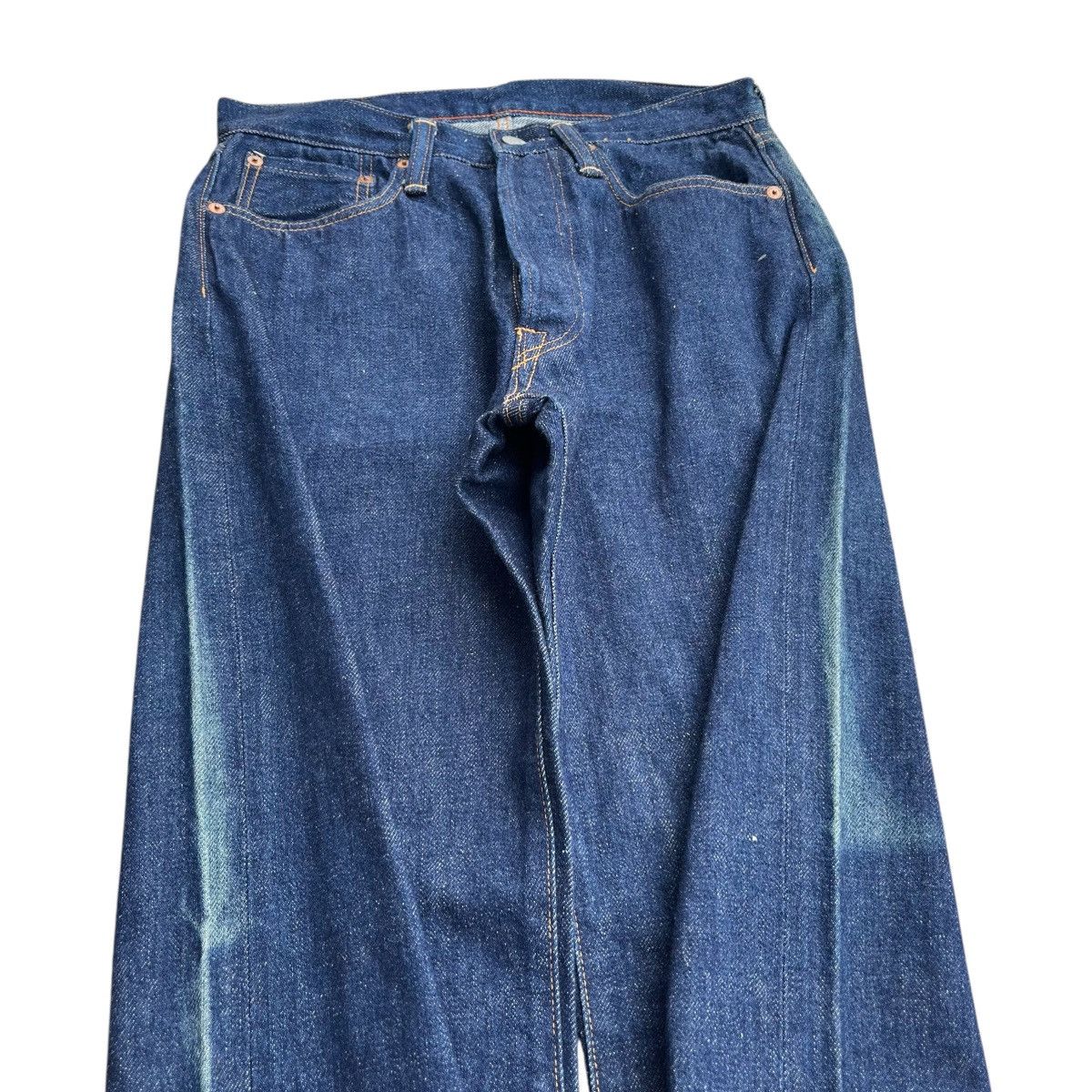 45rpm × Japanese Brand Vintage 45RPM Selvedge Red Line Indigo Denim Pants Size US 29 - 16 Thumbnail