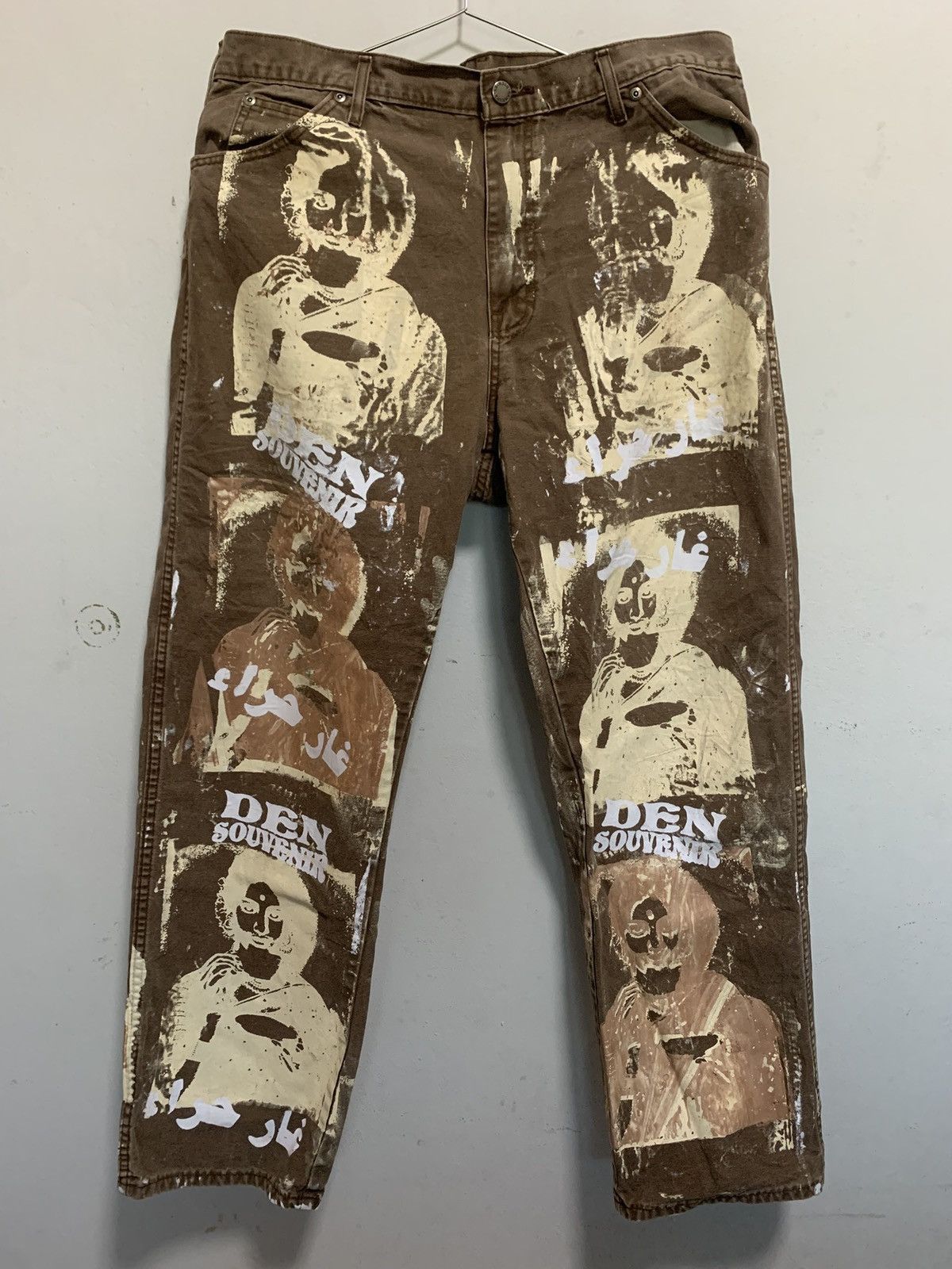 Handmade × Jean Custom Thai Handcrafted Jeans Size US 39 - 1 Thumbnail